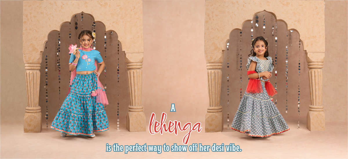 Girls Ethnic Lehenga Choli