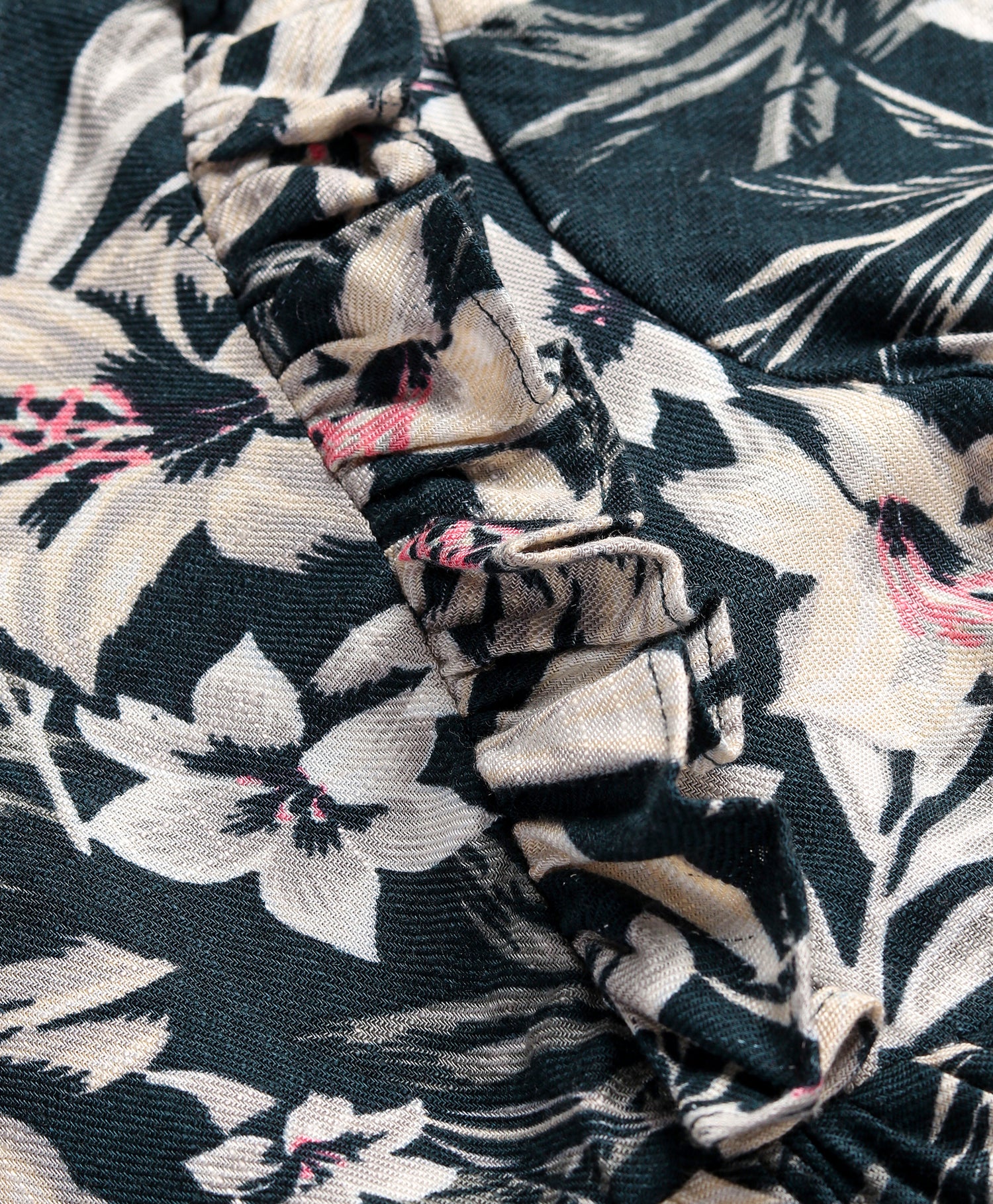 Girls printed casual Rayon dress