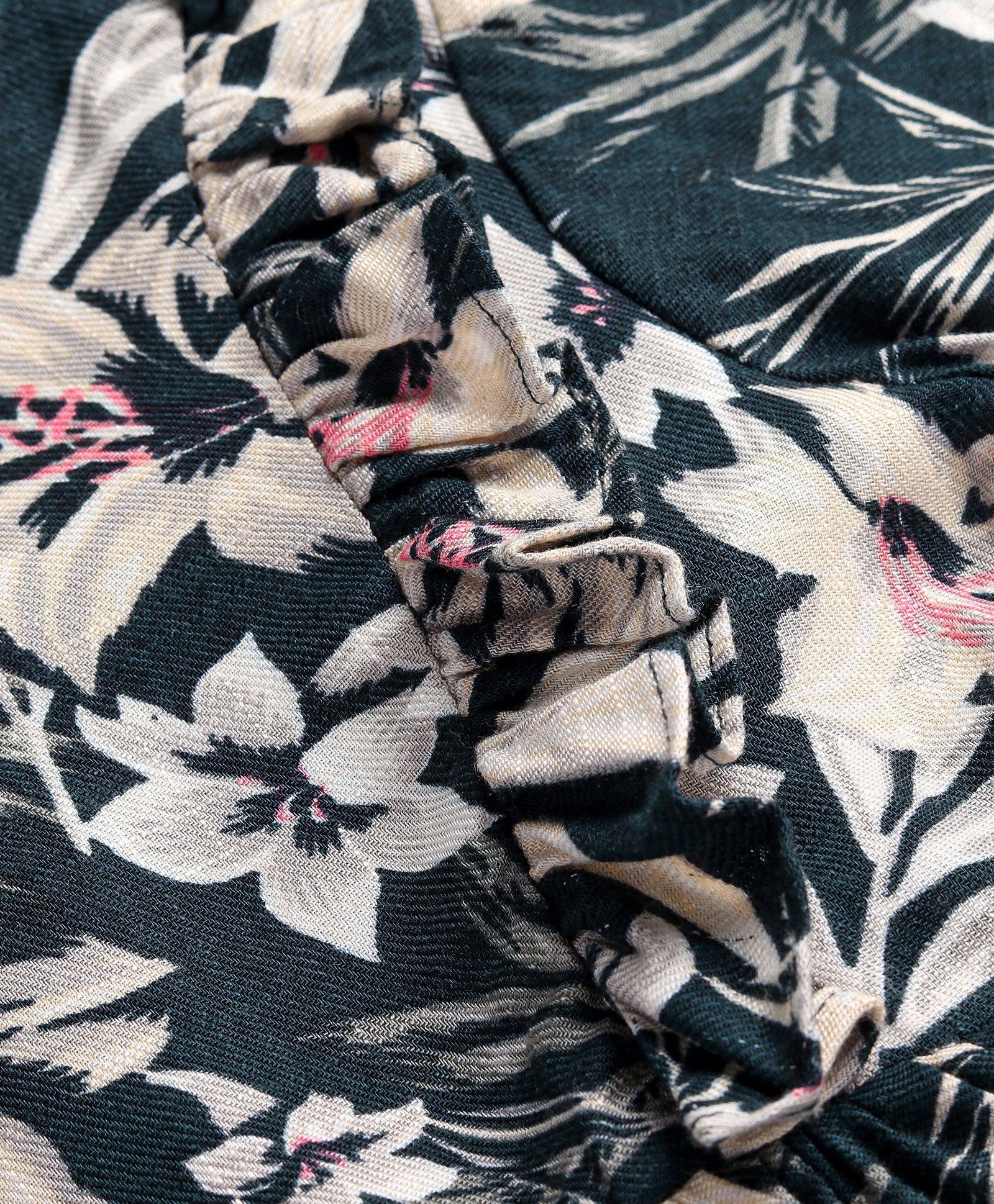 Girls printed casual Rayon dress