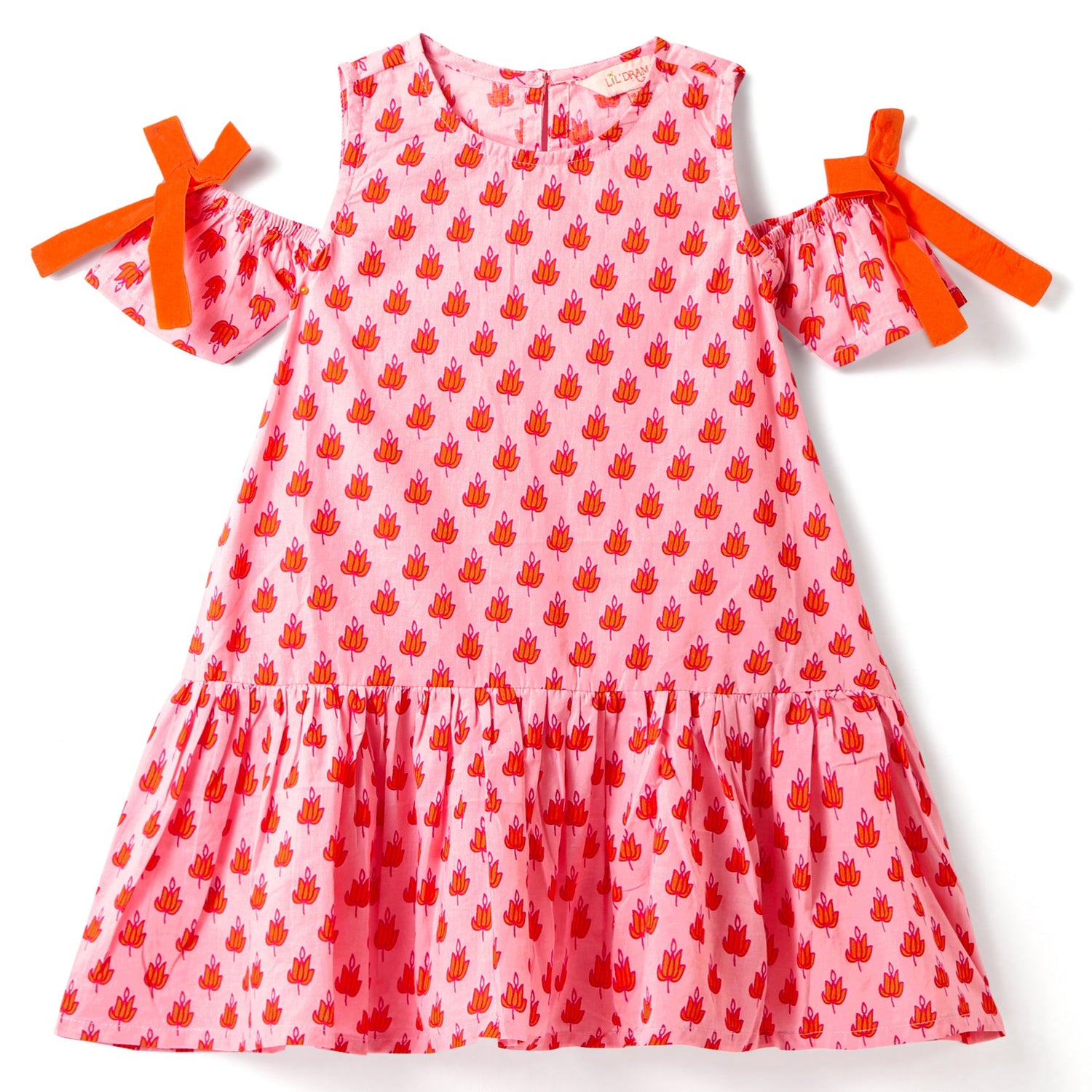 Girls Stylish printed dress