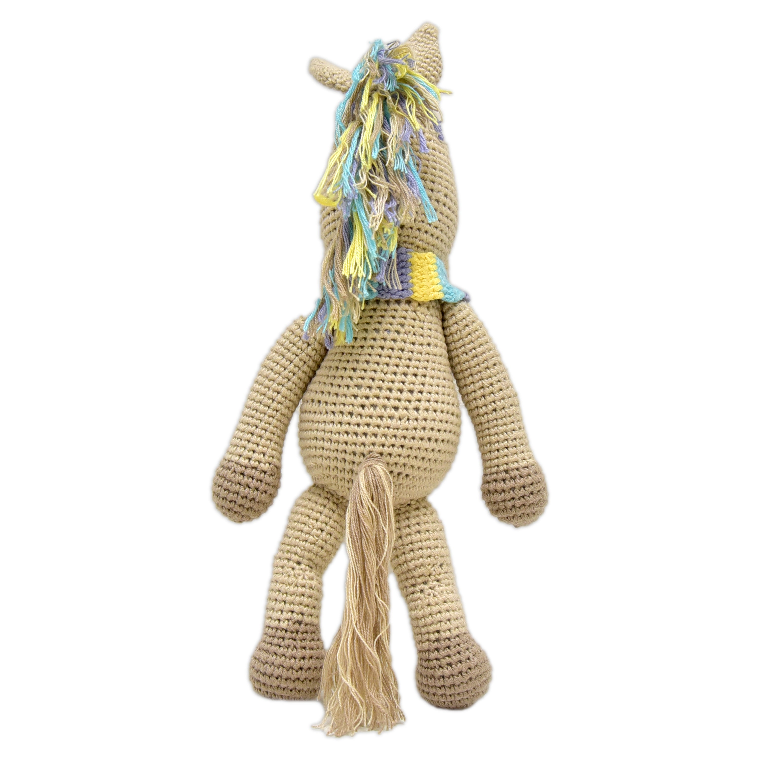 Soft & Cuddly Crocheted Horse – Goofy the Handmade Toy