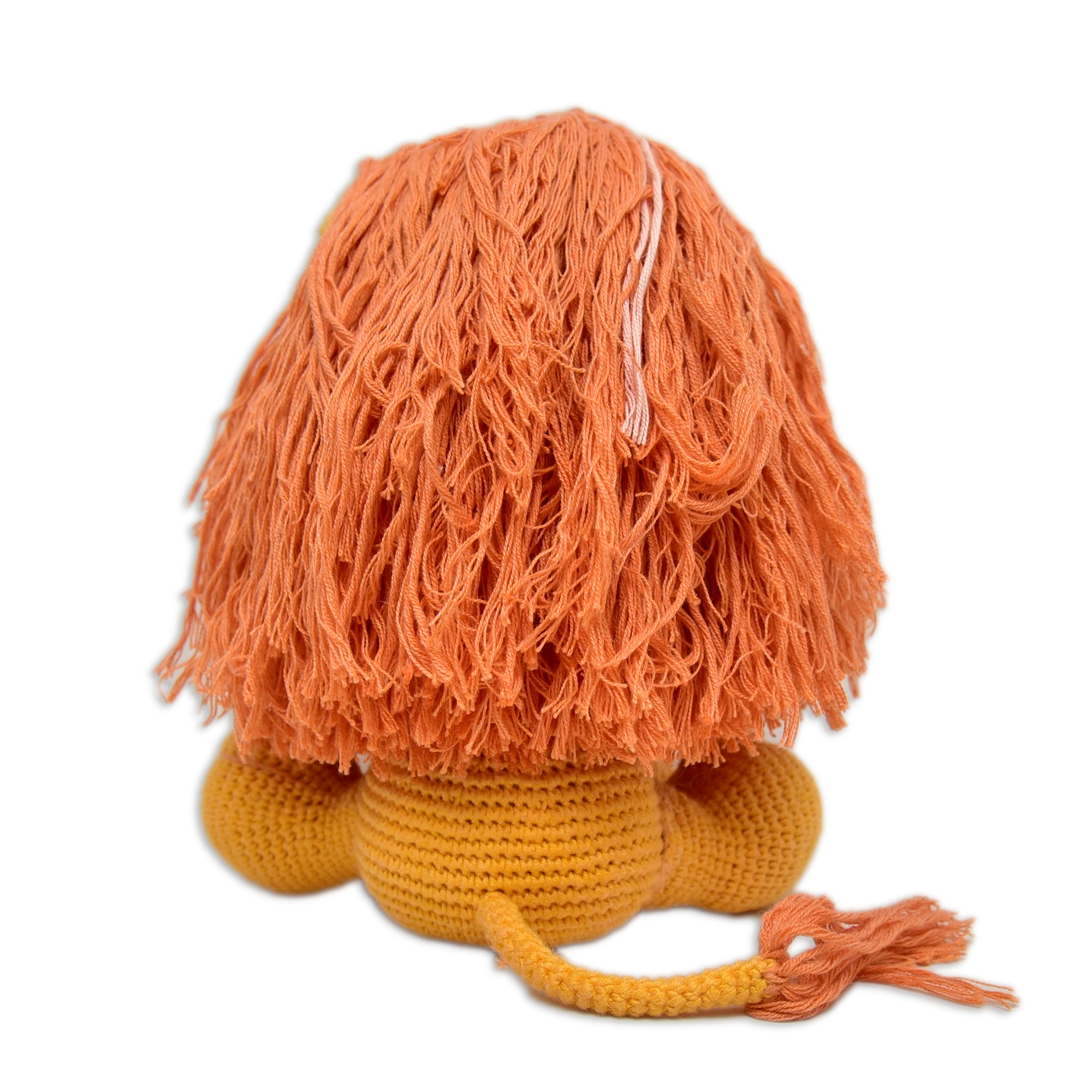 Cute Handmade Asad the Lion - Crocheted Soft Toy Gift