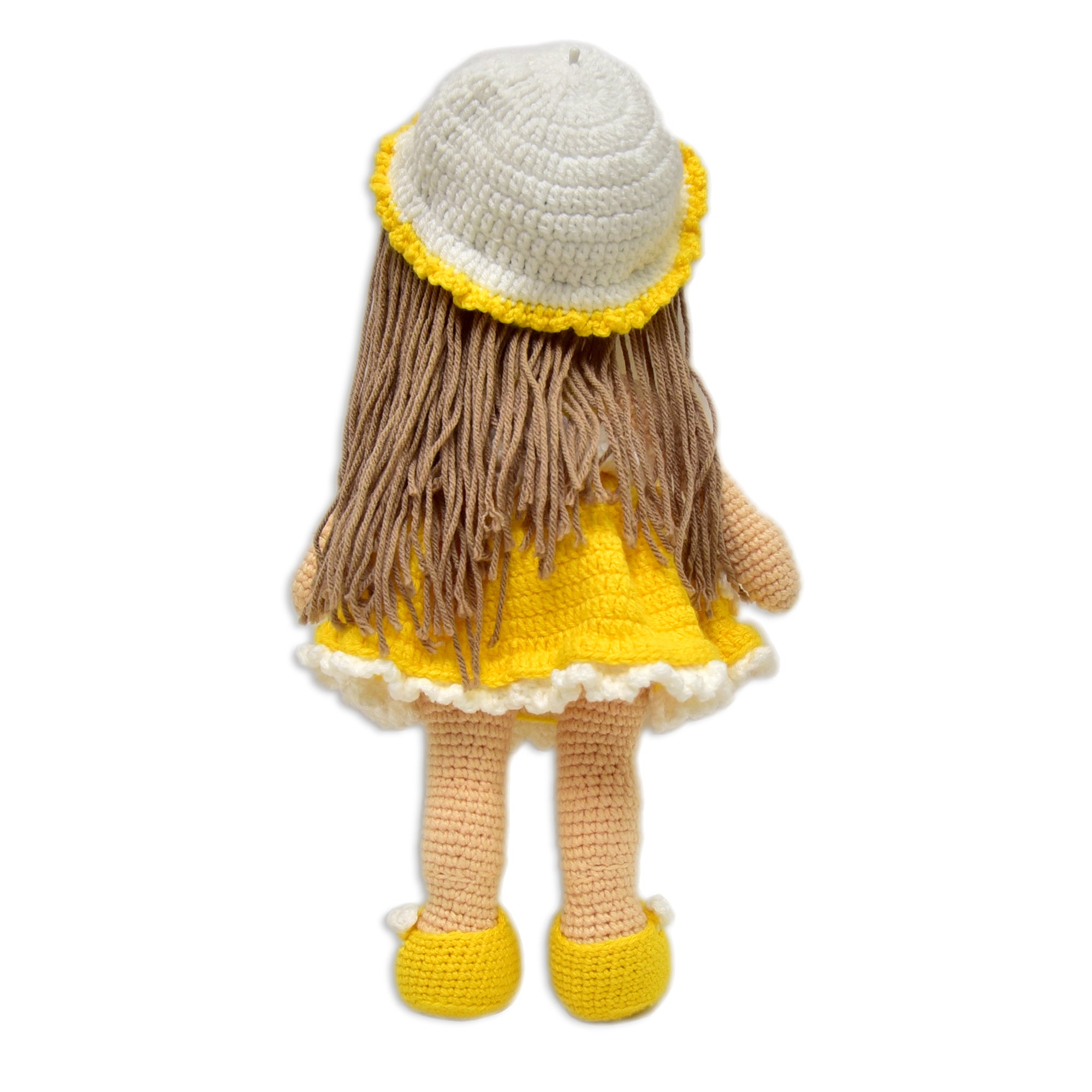 Handmade Crochet Doll- Sunshine