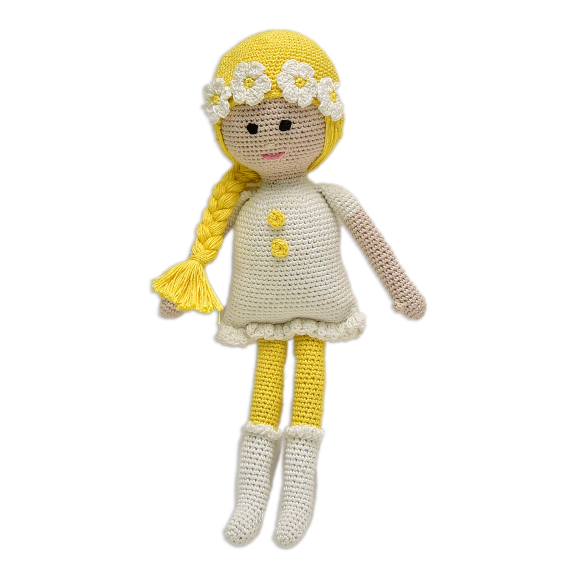 Fannie the Doll - Exquisite Handmade Crocheted Dolls