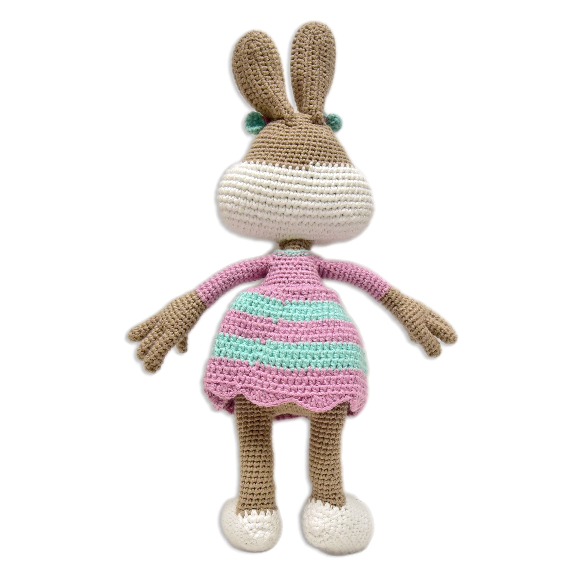 Jill the Bunny - Adorable Handmade Crocheted Plush Toy