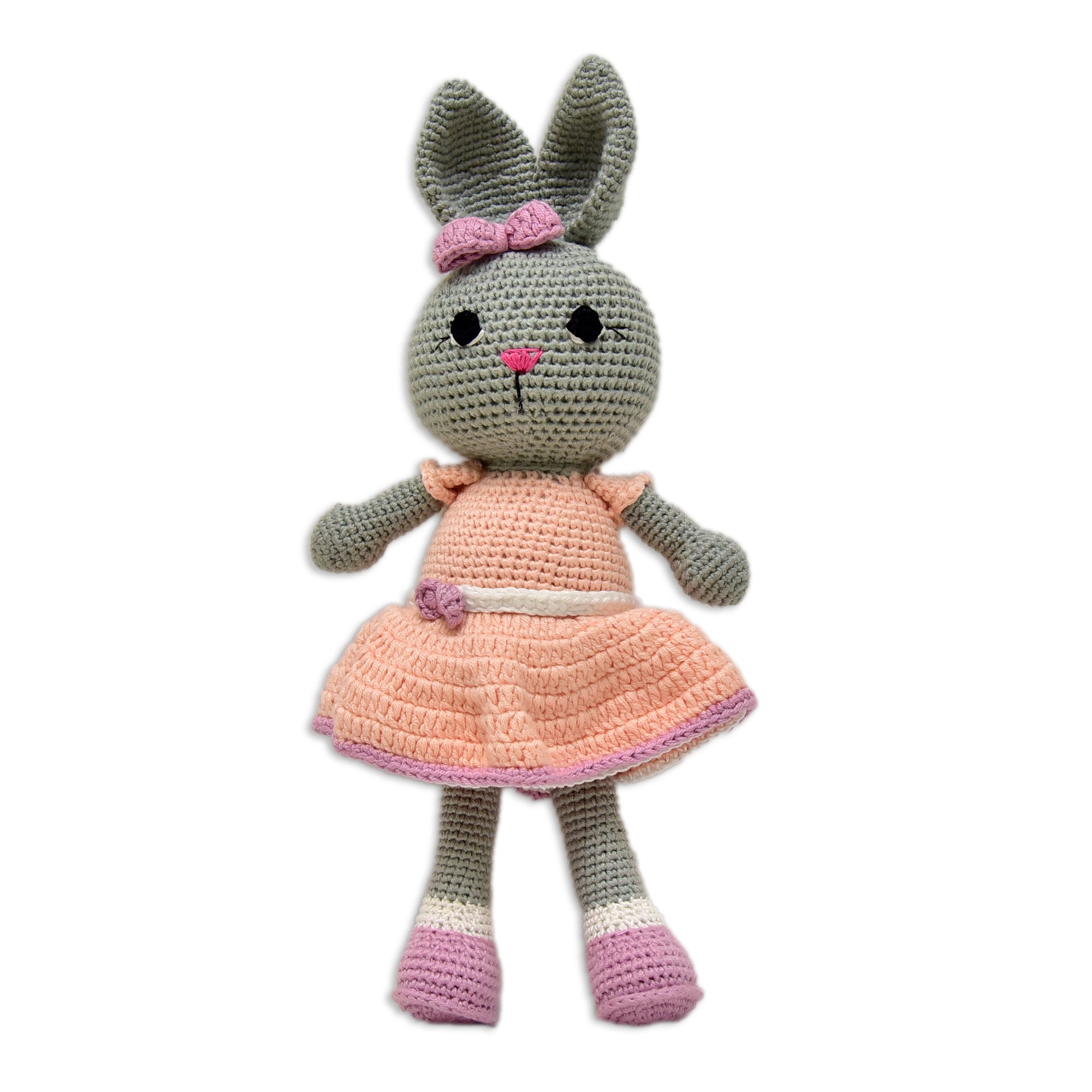 Blossom the Bunny - Cute Handmade Crocheted Soft Toy