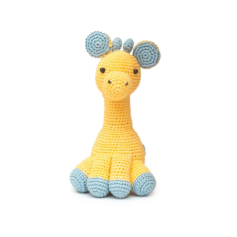 Cute Crocheted Giraffe Soft Toy - Handmade with Love