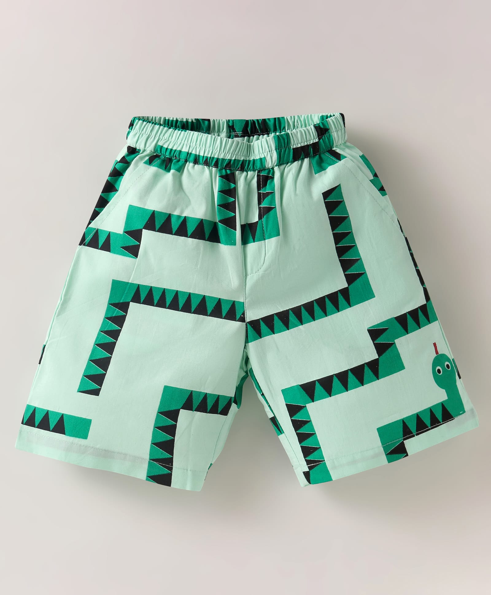 Board game inspired Boys Green Table Print Shirt and Boxer Sets