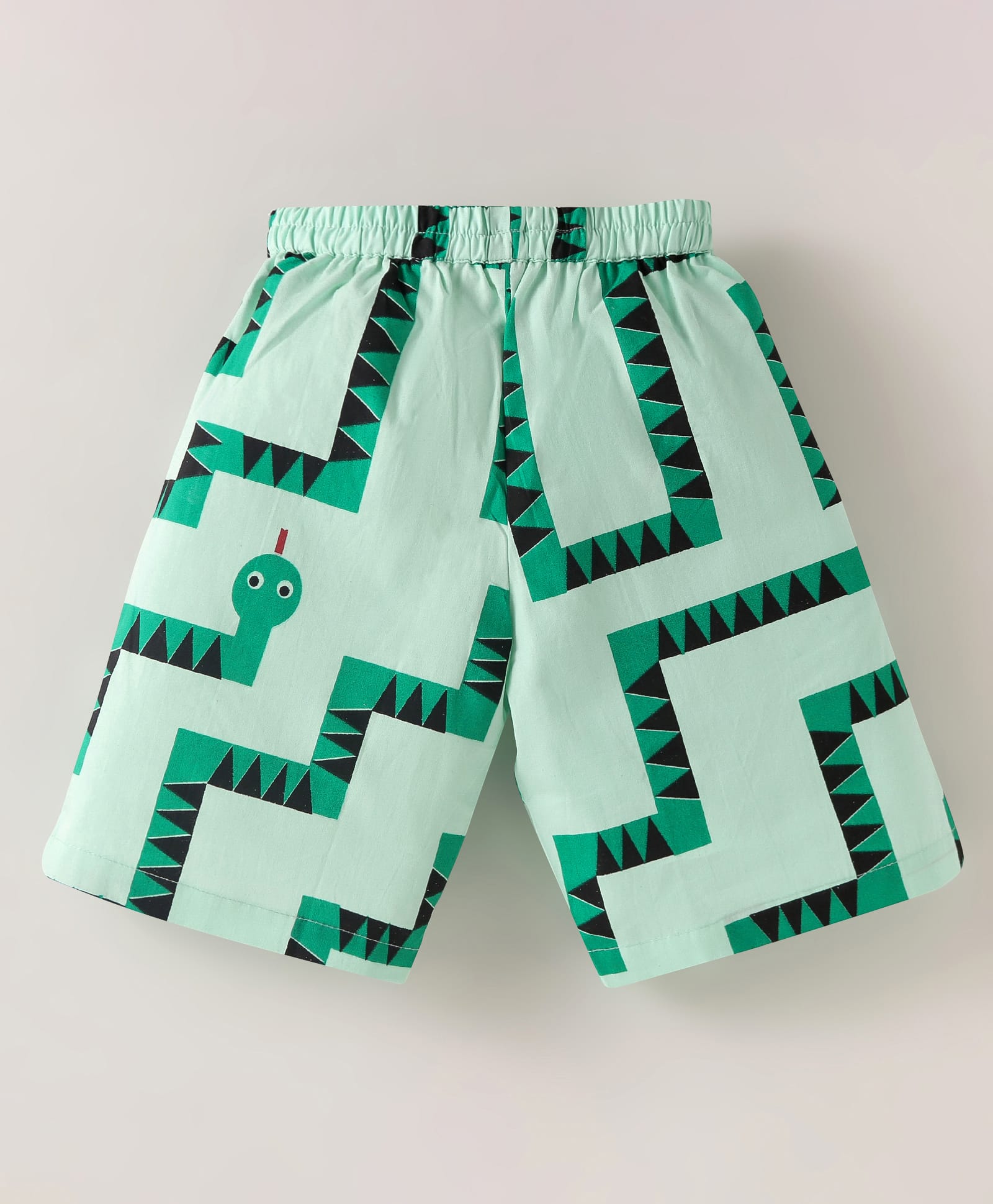 Board game inspired Boys Green Table Print Shirt and Boxer Sets