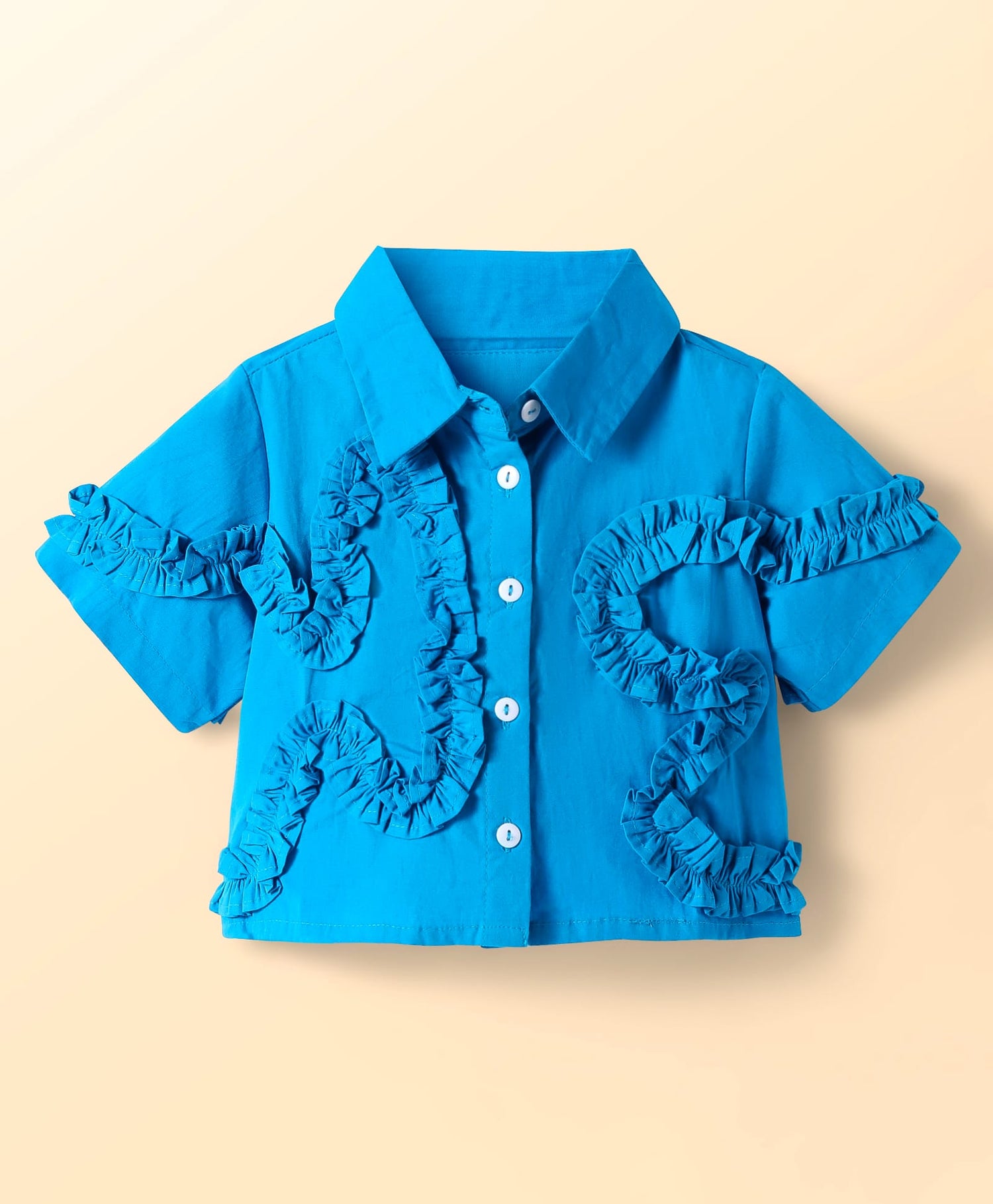 Board game inspired Girls Blue Shirt and Multi Color Snake Print Pant Set