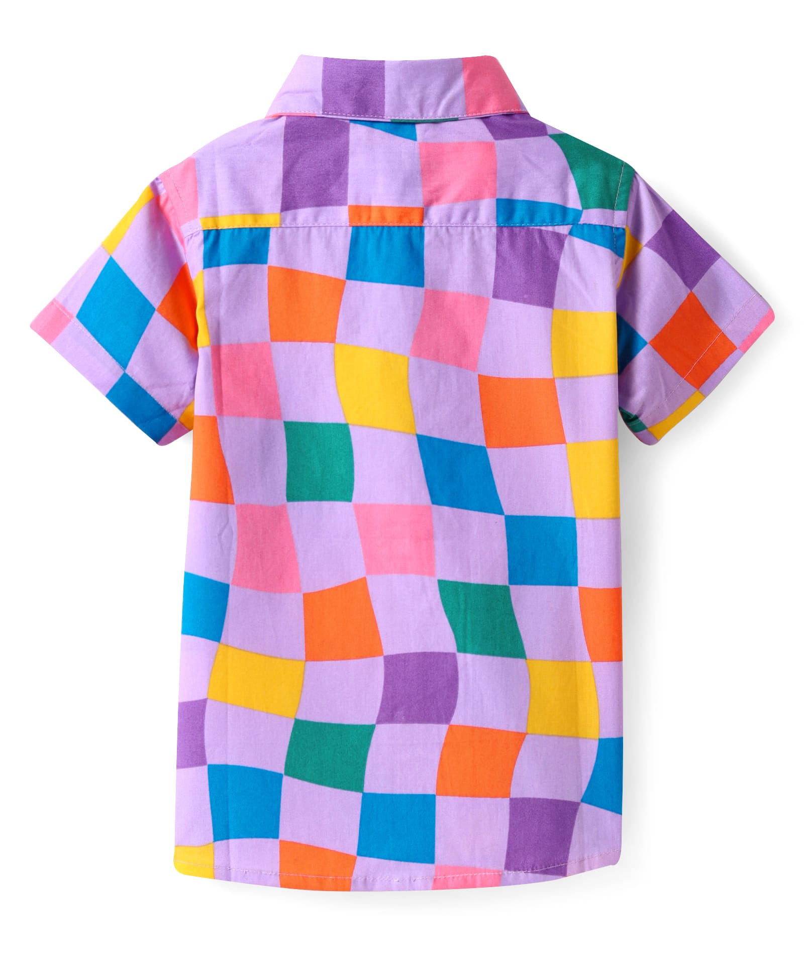Board game inspired Boys Multi Color Rotary Print Shirt