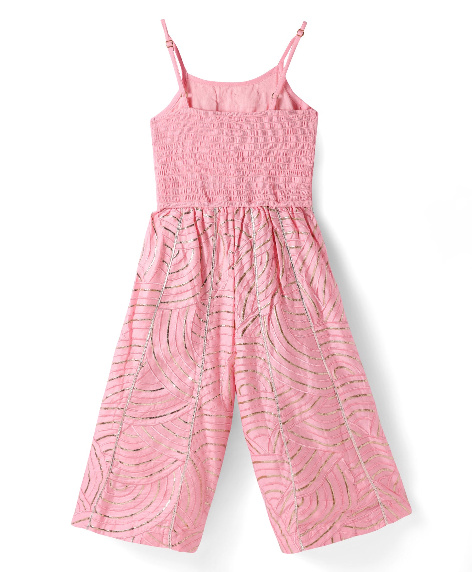 Bollywood Tadka Pink Jumpsuit for Girls