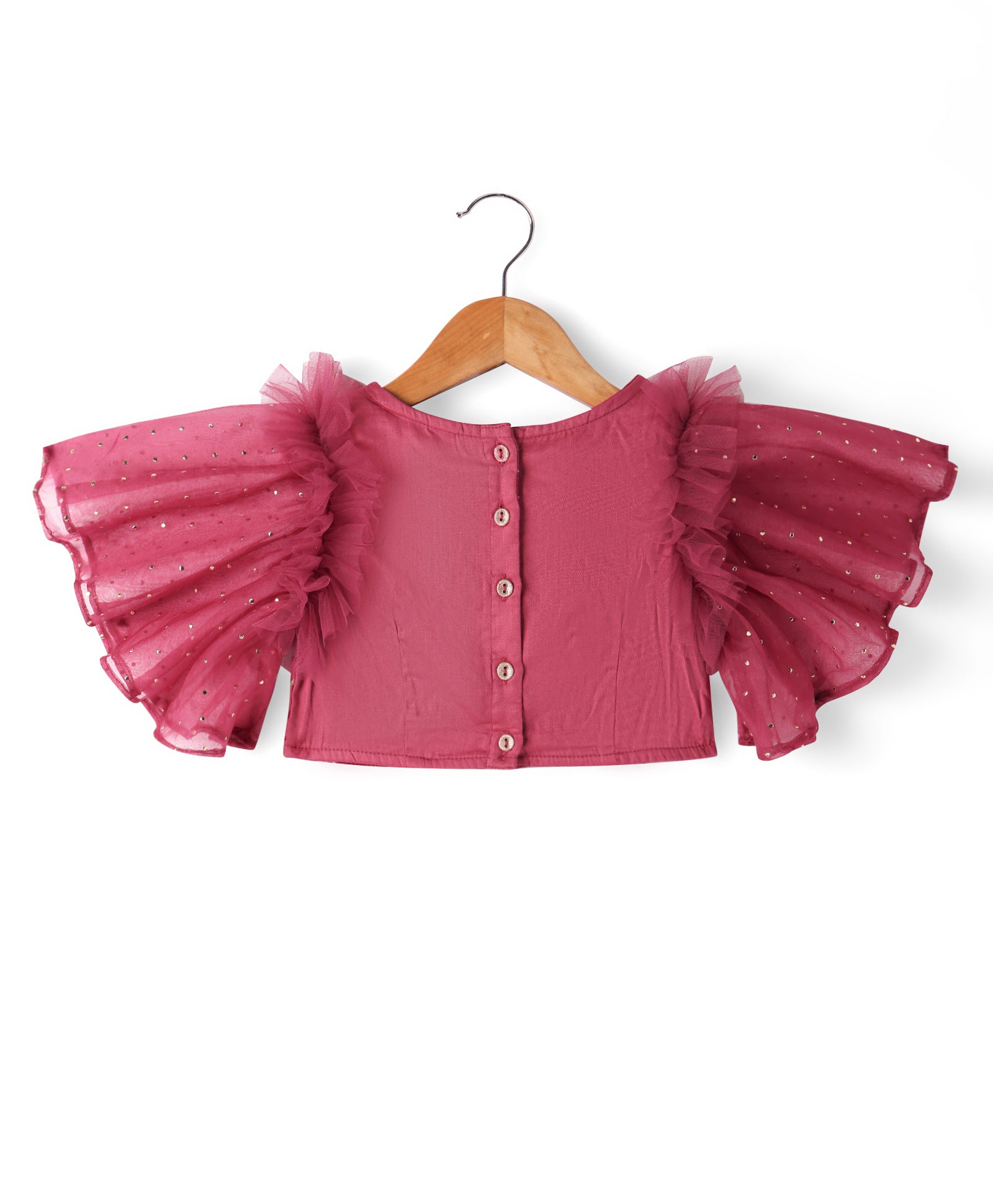 Bollywood Tadka Wine Ghagra Choli set for Girls