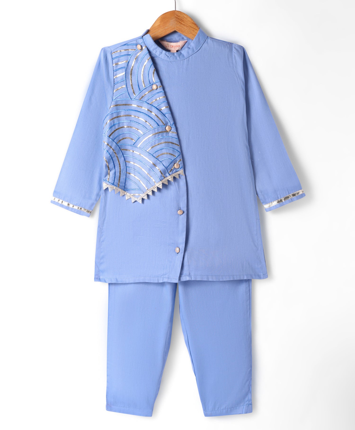 Bollywood Tadka Blue Kurta Pant set for Boys