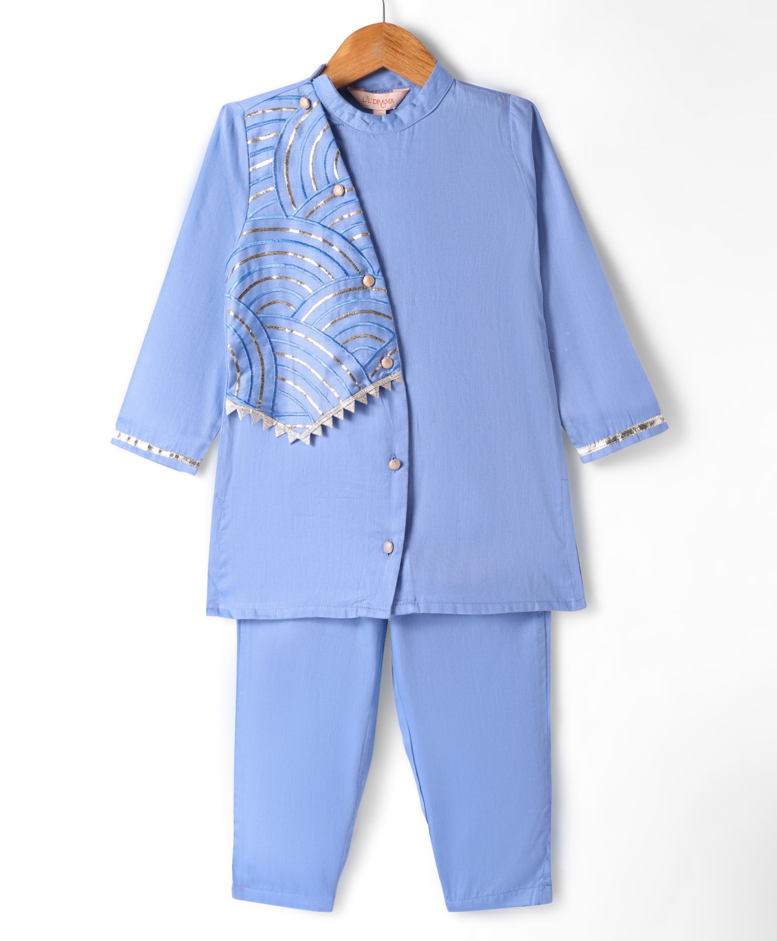 Bollywood Tadka Blue Kurta Pant set for Boys