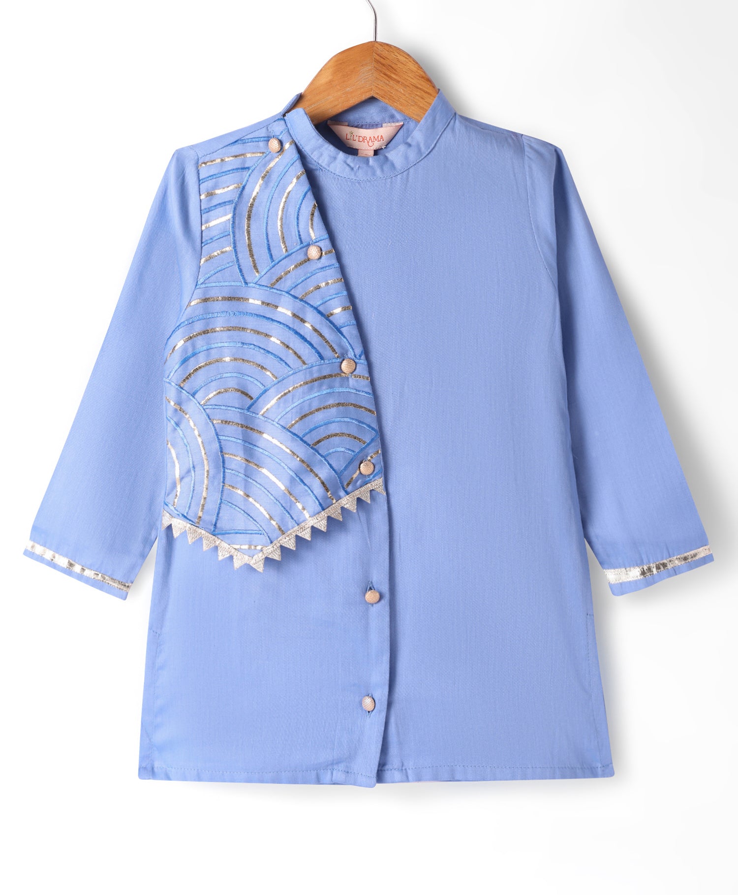 Bollywood Tadka Blue Kurta Pant set for Boys