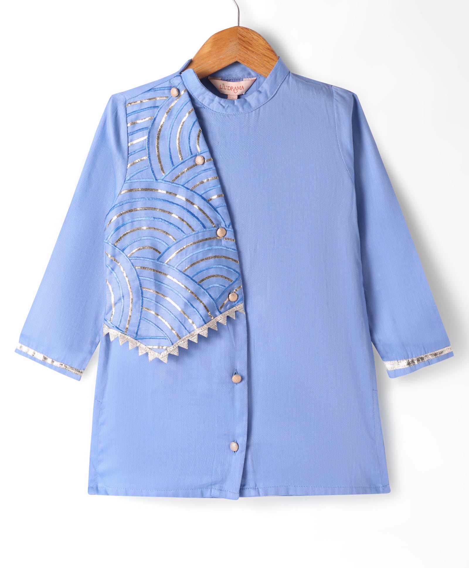 Bollywood Tadka Blue Kurta Pant set for Boys