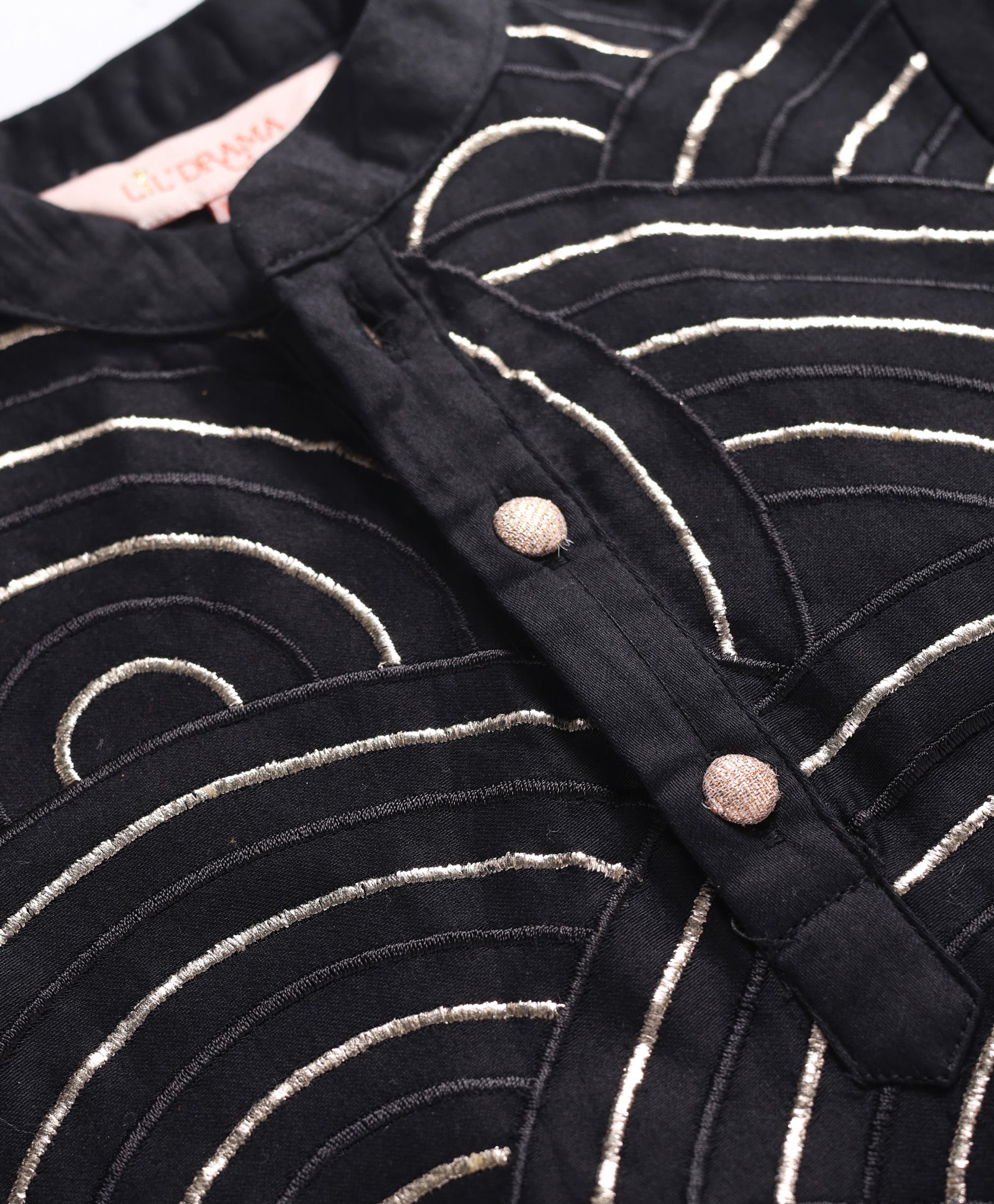 Bollywood Tadka Black Kurta Pant set for Boys