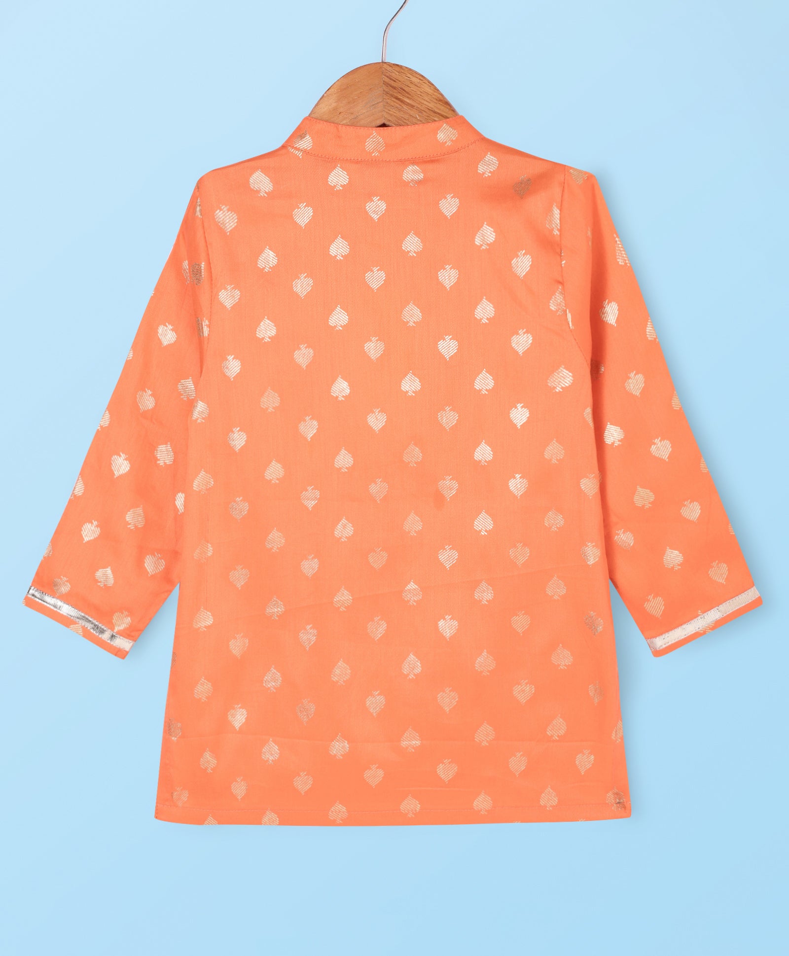 Mehfil Orange Kurta Pant set for Boys
