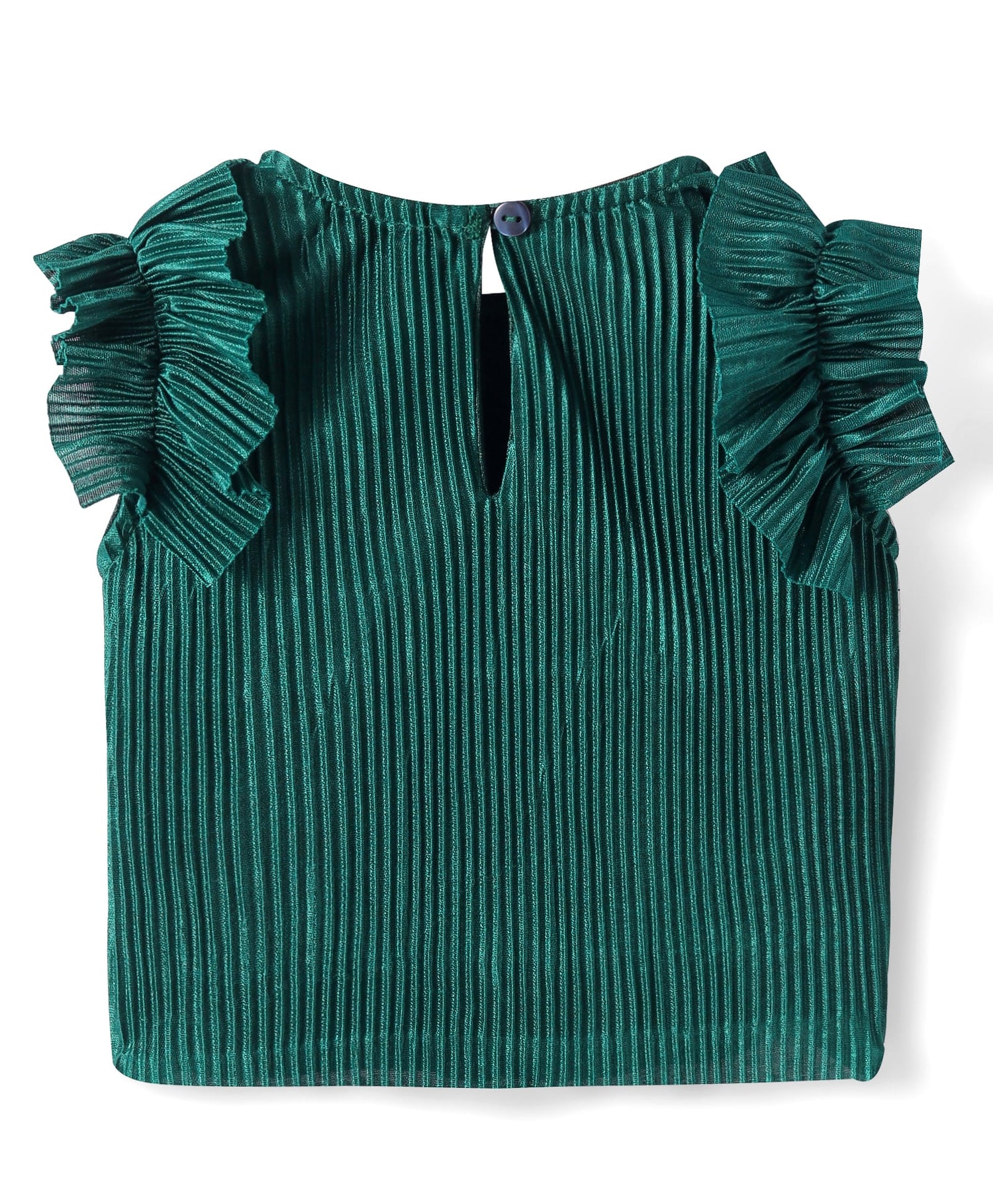 Glam up Girls Green Party Top with Pant Girls Co-ordinate set