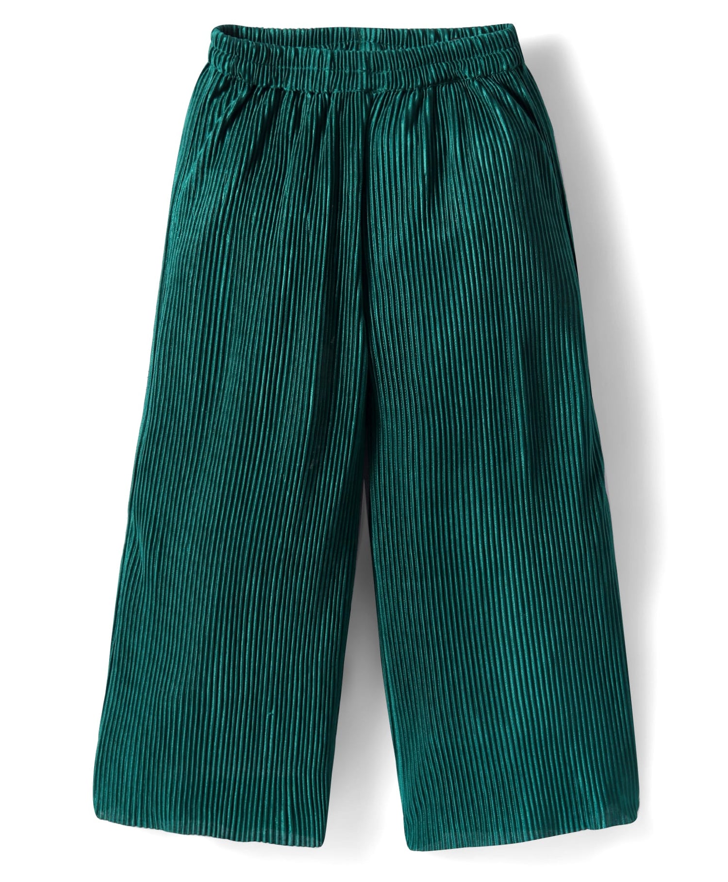 Glam up Girls Green Party Top with Pant Girls Co-ordinate set