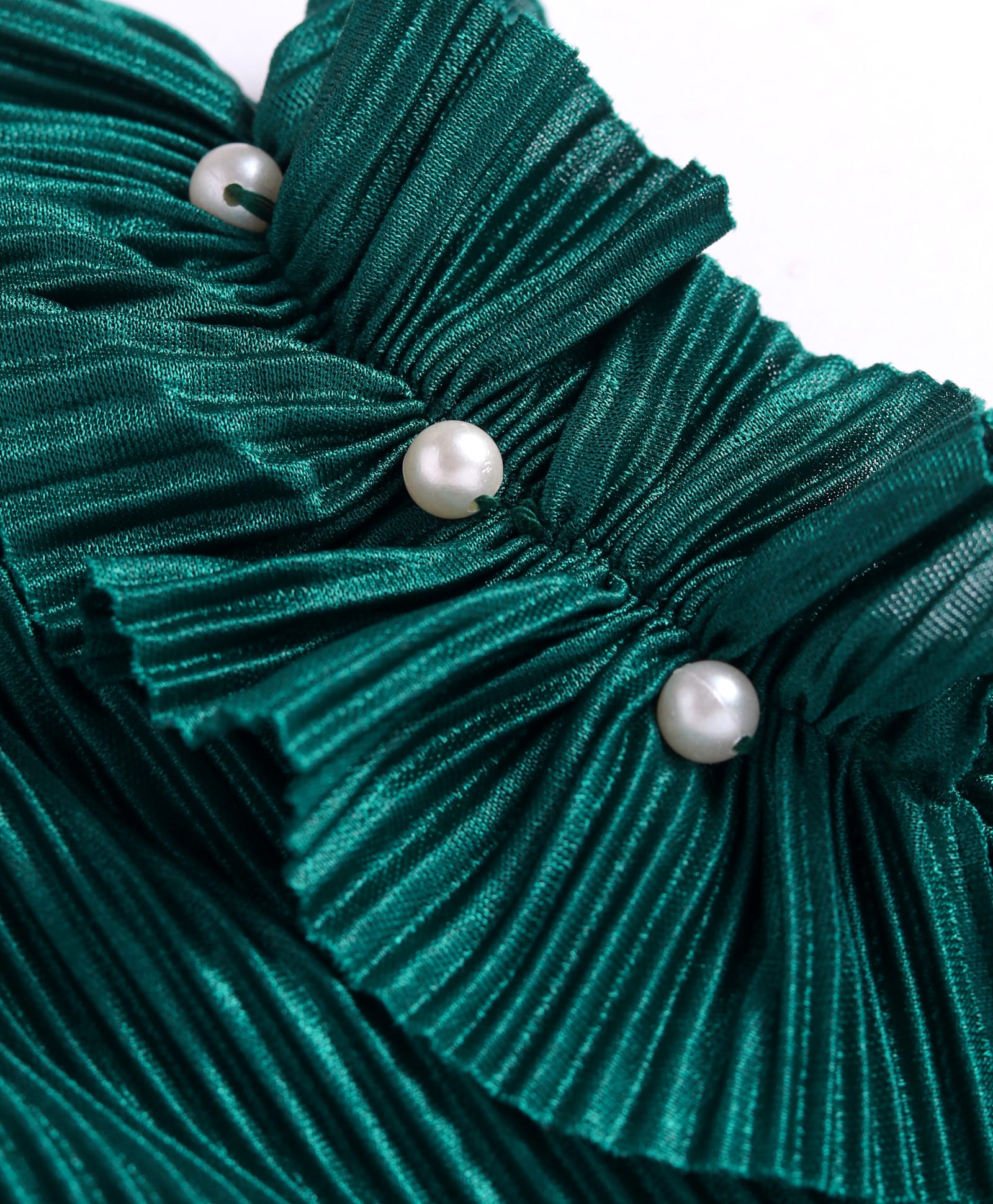 Glam up Girls Green Party Top with Pant Girls Co-ordinate set