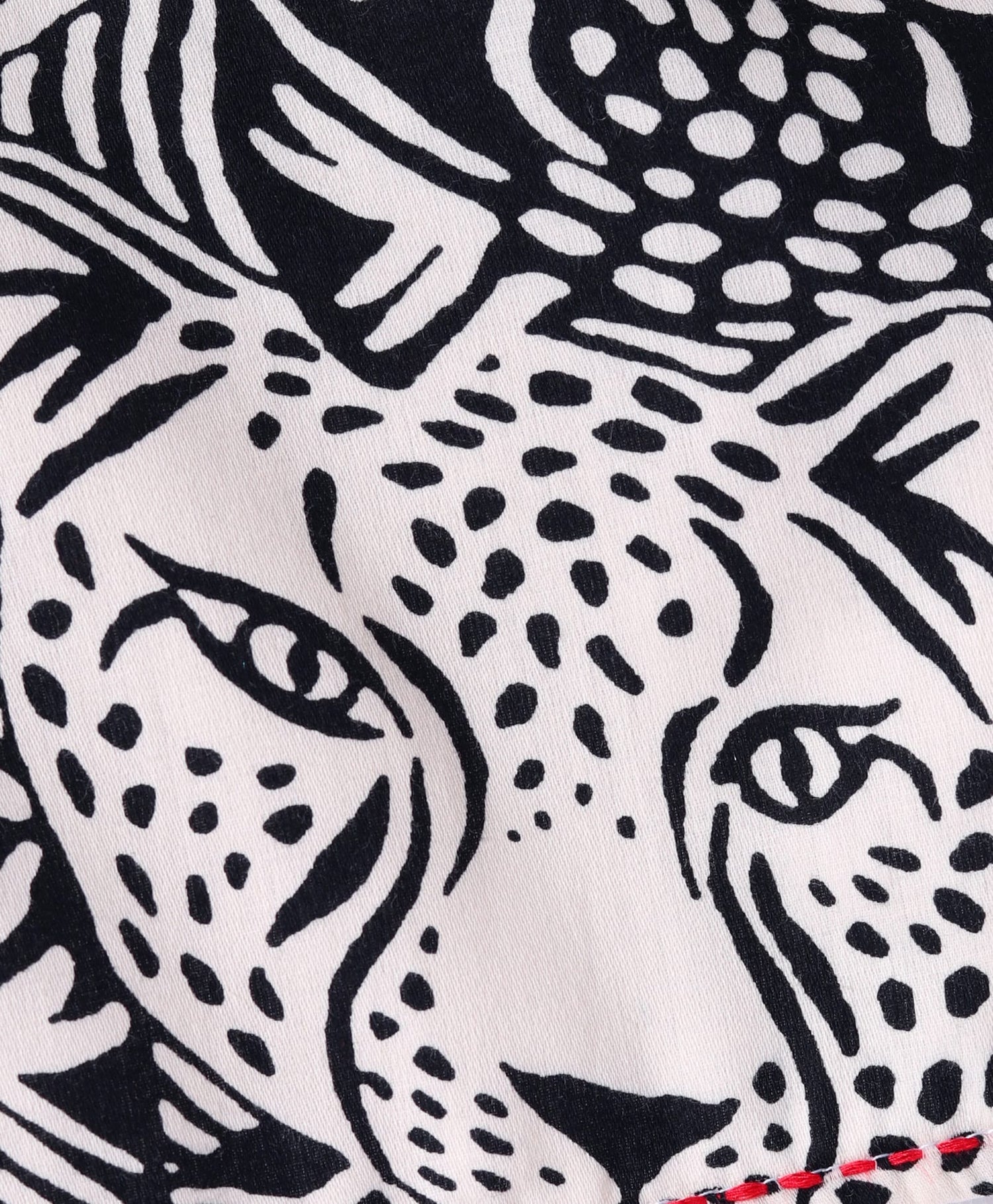 Roar at the Door Girls Brown and Black Printed Top and Pant Set with Hairband