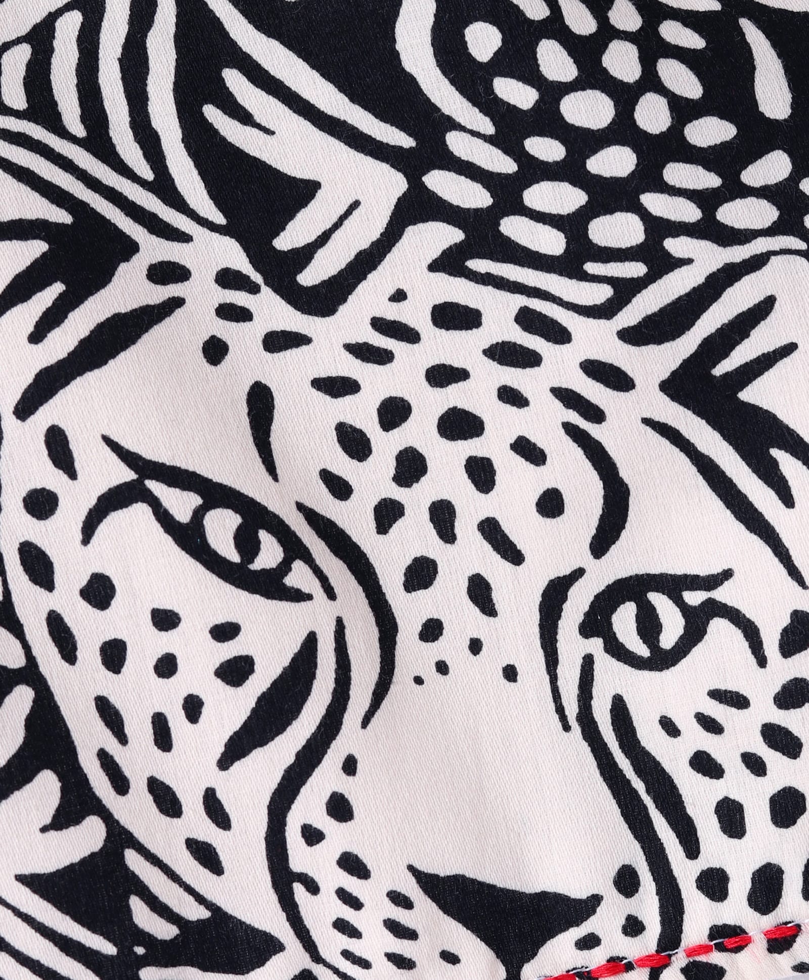 Roar at the Door Girls Brown and Black Printed Top and Pant Set with Hairband