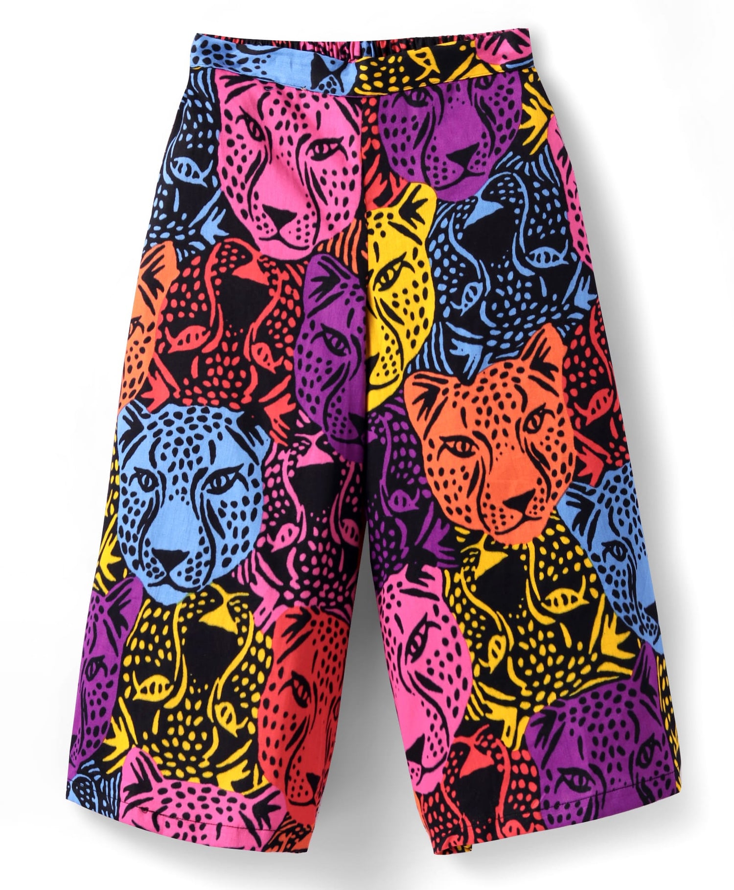 Roar at the Door Girls Multi Color Stylish Top and Pant Set with Hairband