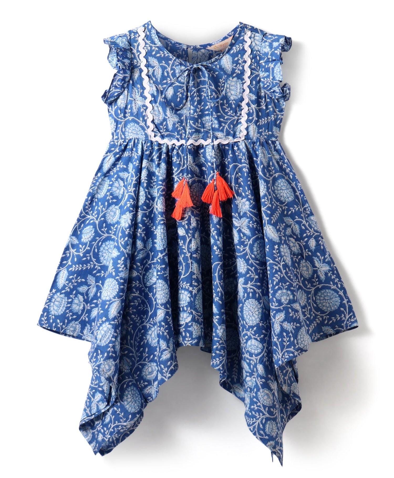 Girls stylish Folklore printed dress