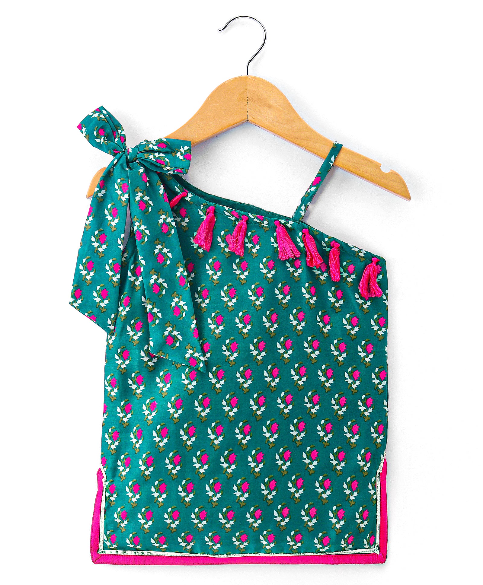 Lil Drama Girls Kurta with Sharara with Dupatta set