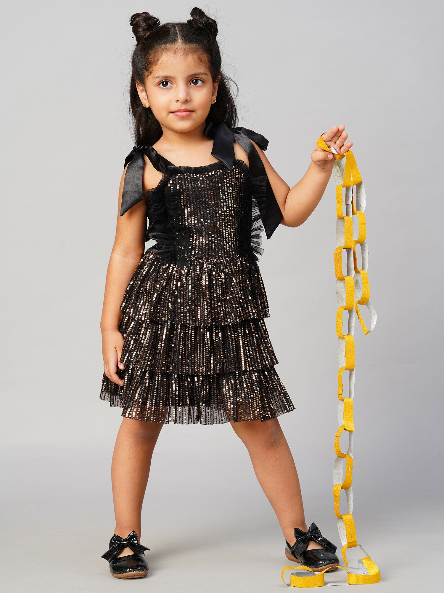 Razzle Dazzle Girls Party Sequins Dress