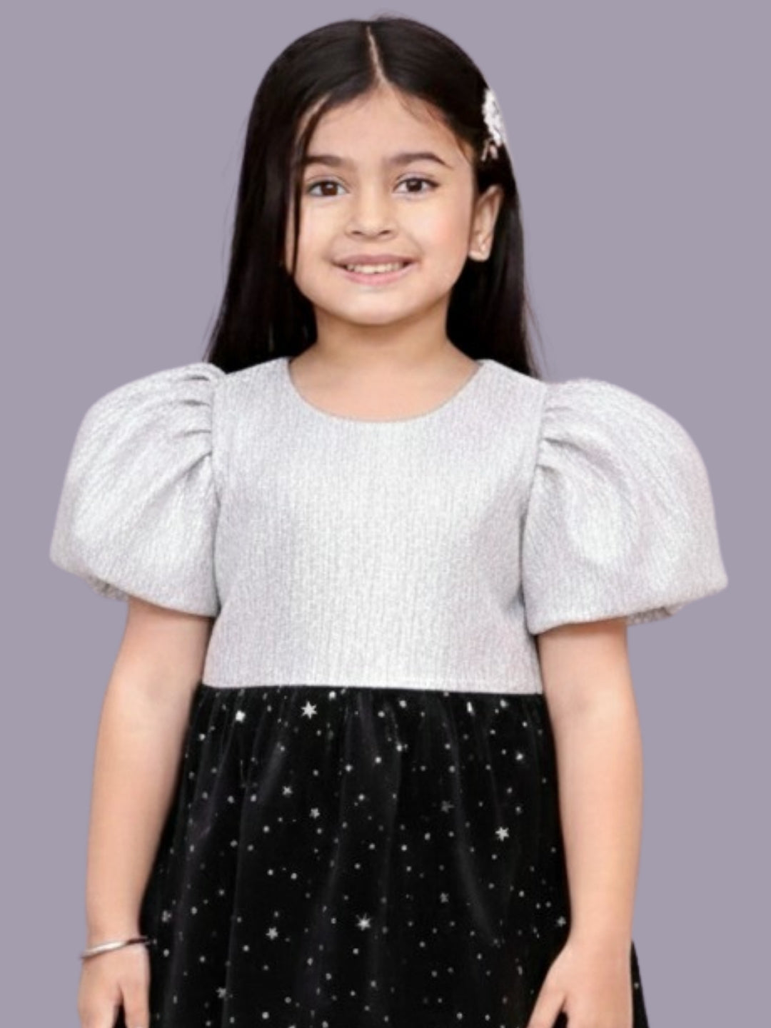 Glam up Girls Party White Top