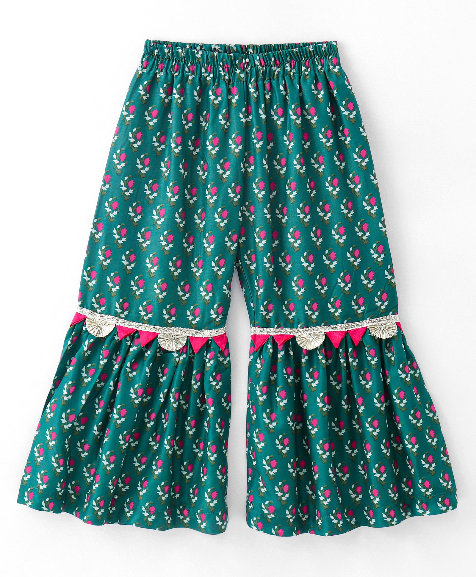 Lil Drama Girls Kurta with Sharara with Dupatta set