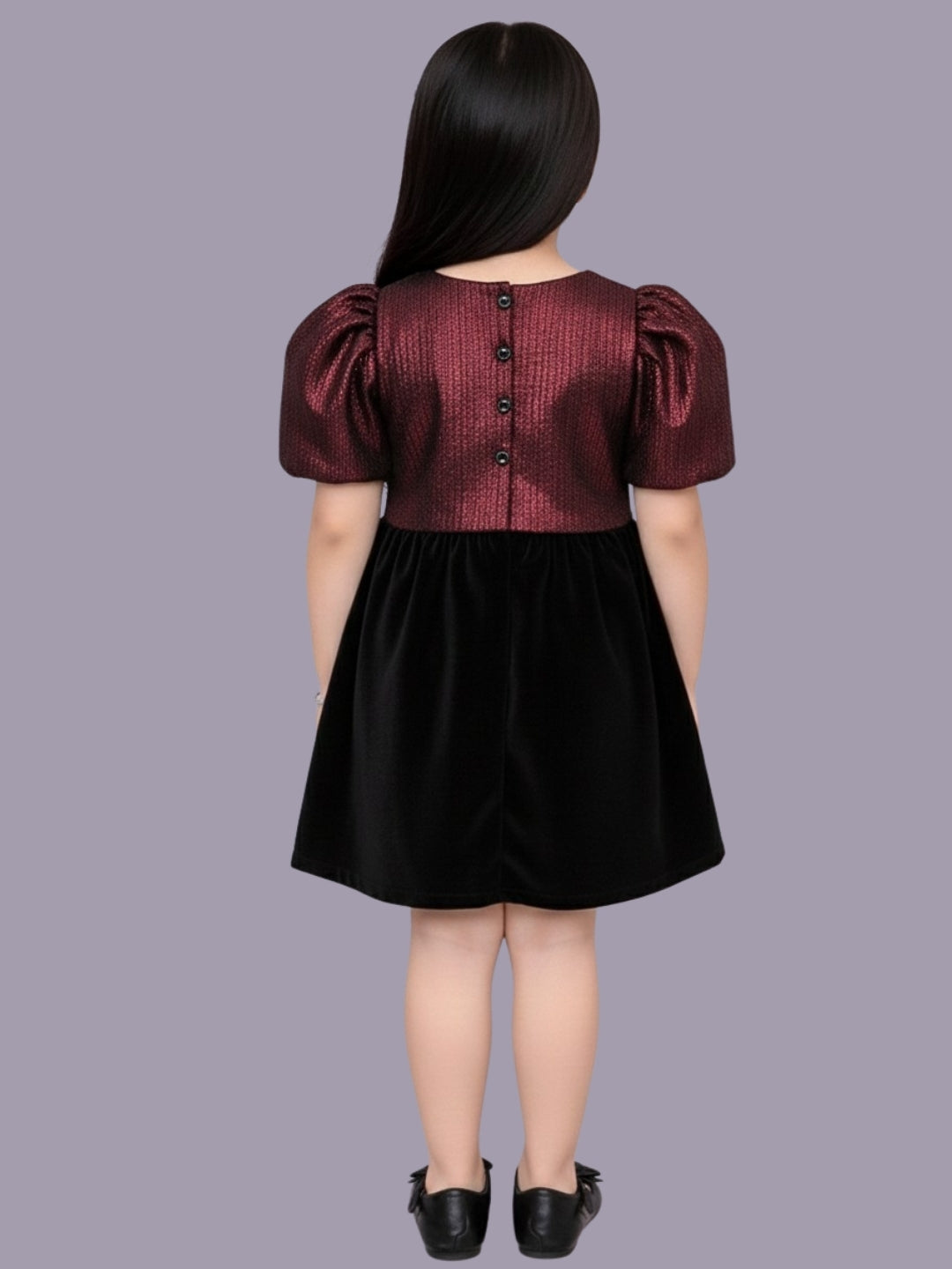 Glam up Girls Party Maroon Top