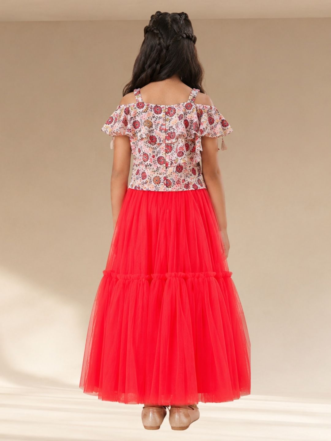 Lil Drama Girls Choli with Ghaghra set