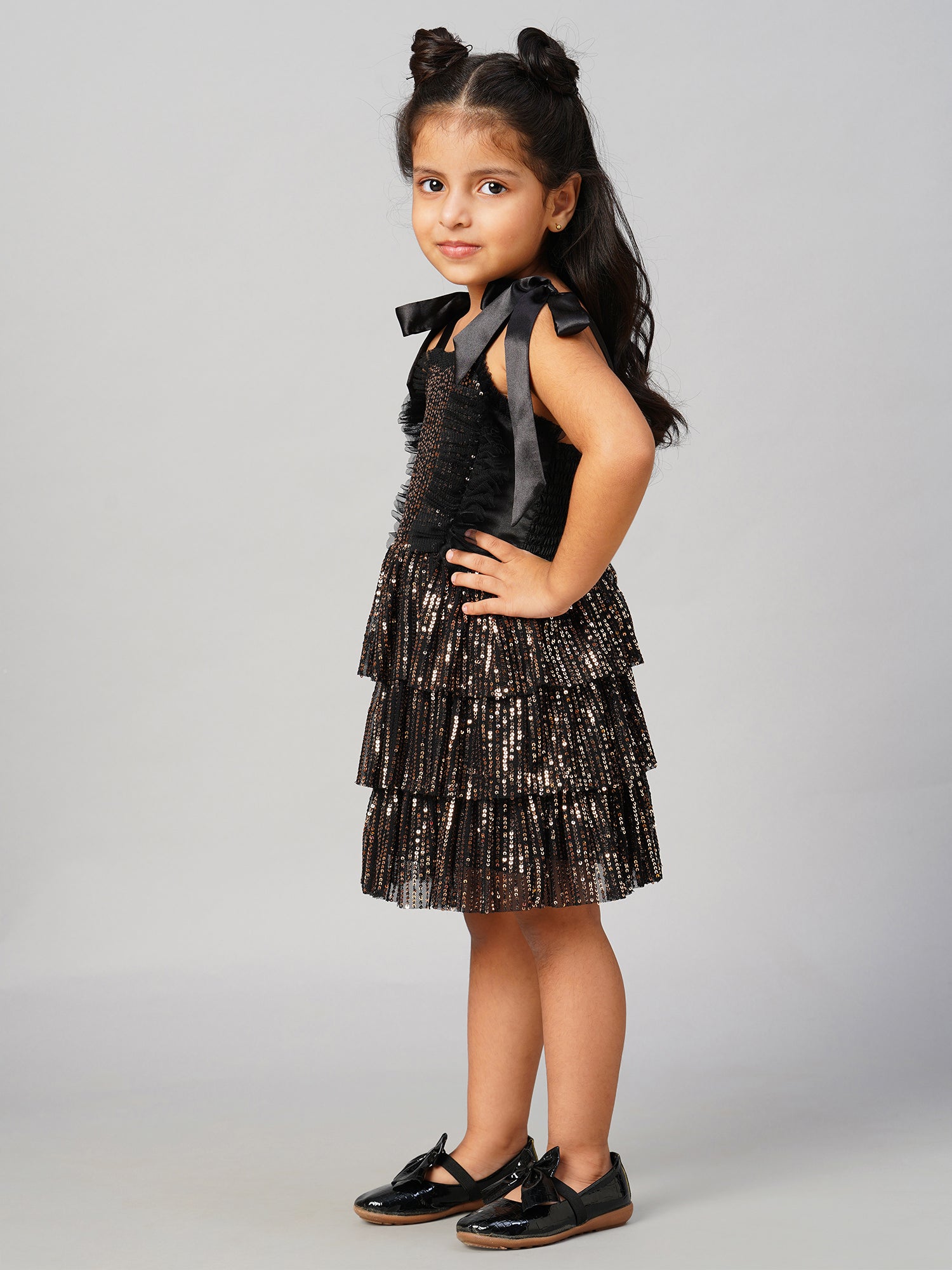 Razzle Dazzle Girls Party Sequins Dress