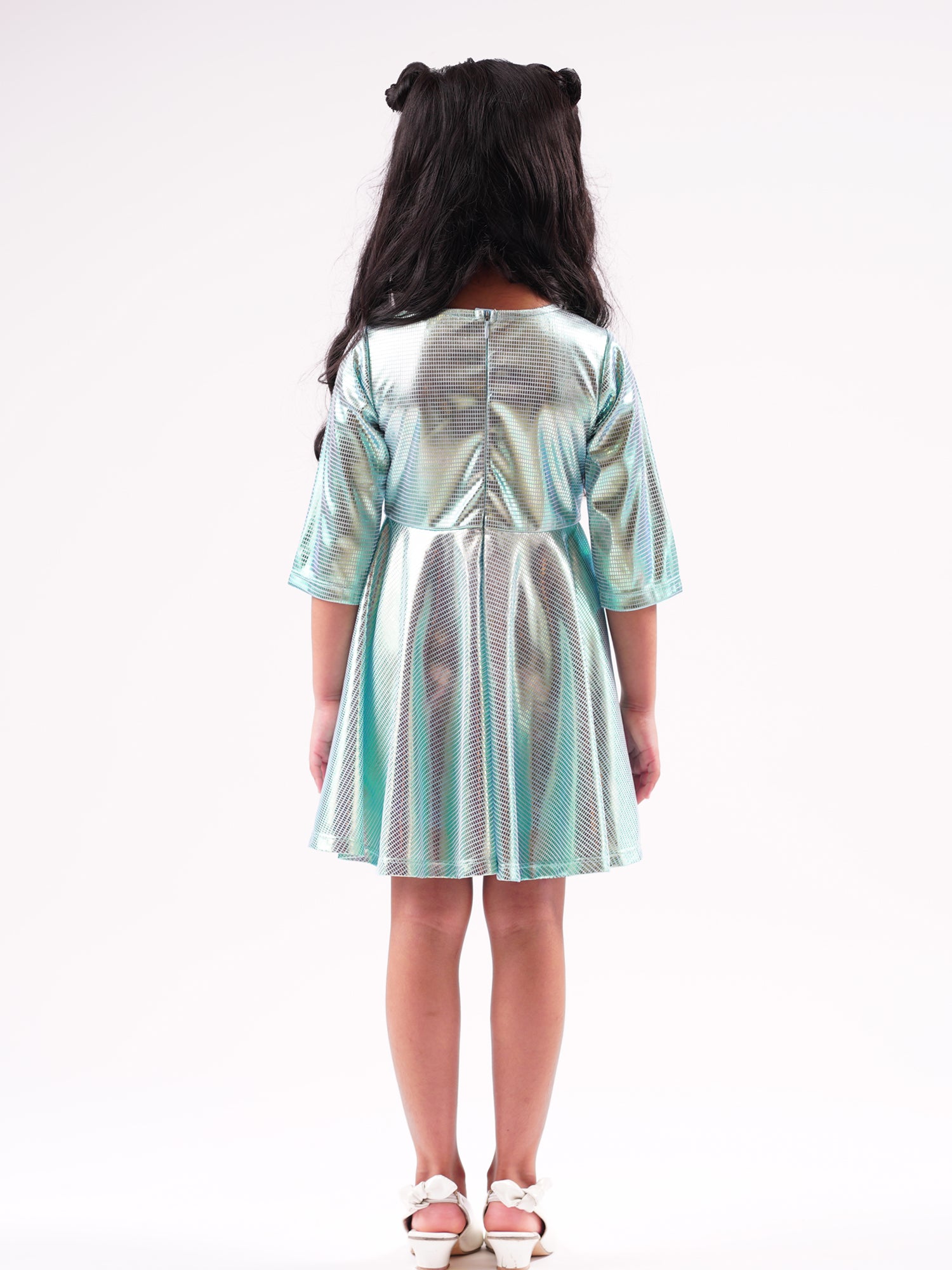 Barbie Blue Shimmer Ballerina Dress for Young Girls