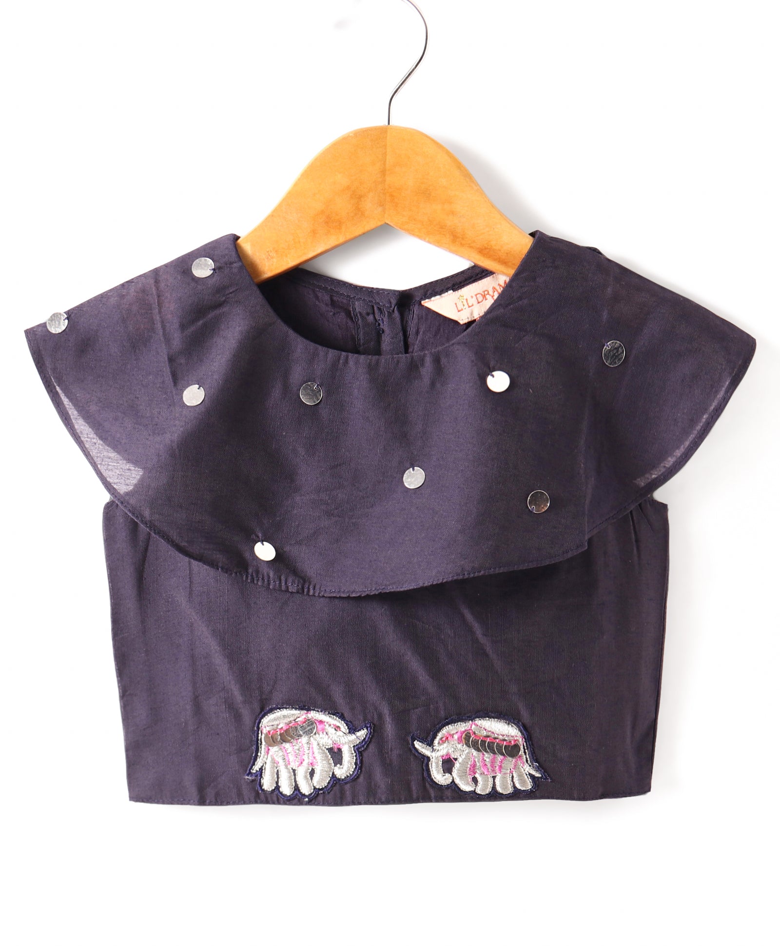 Girls choli with printed ghaghra set