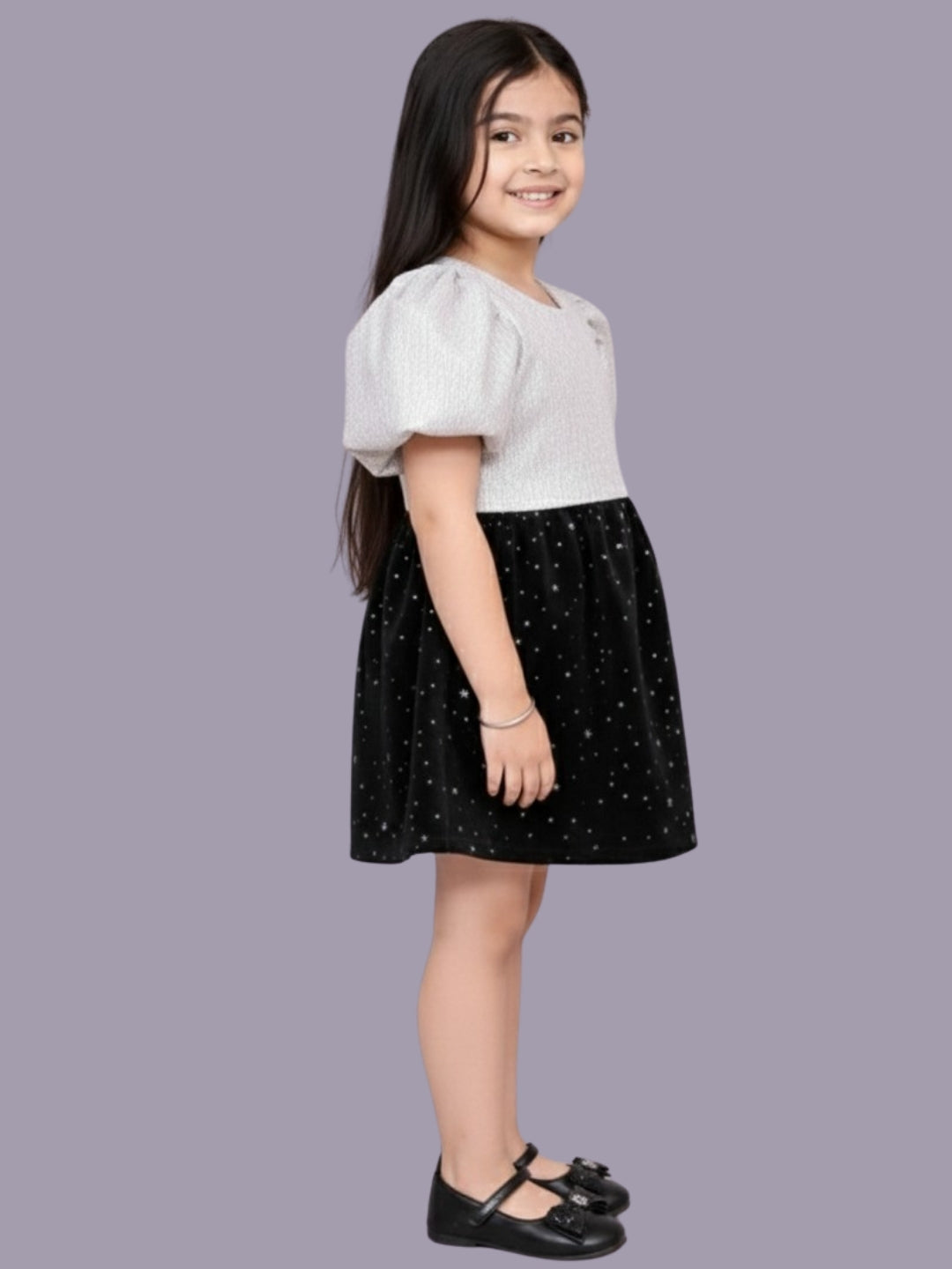 Glam up Girls Party White Top