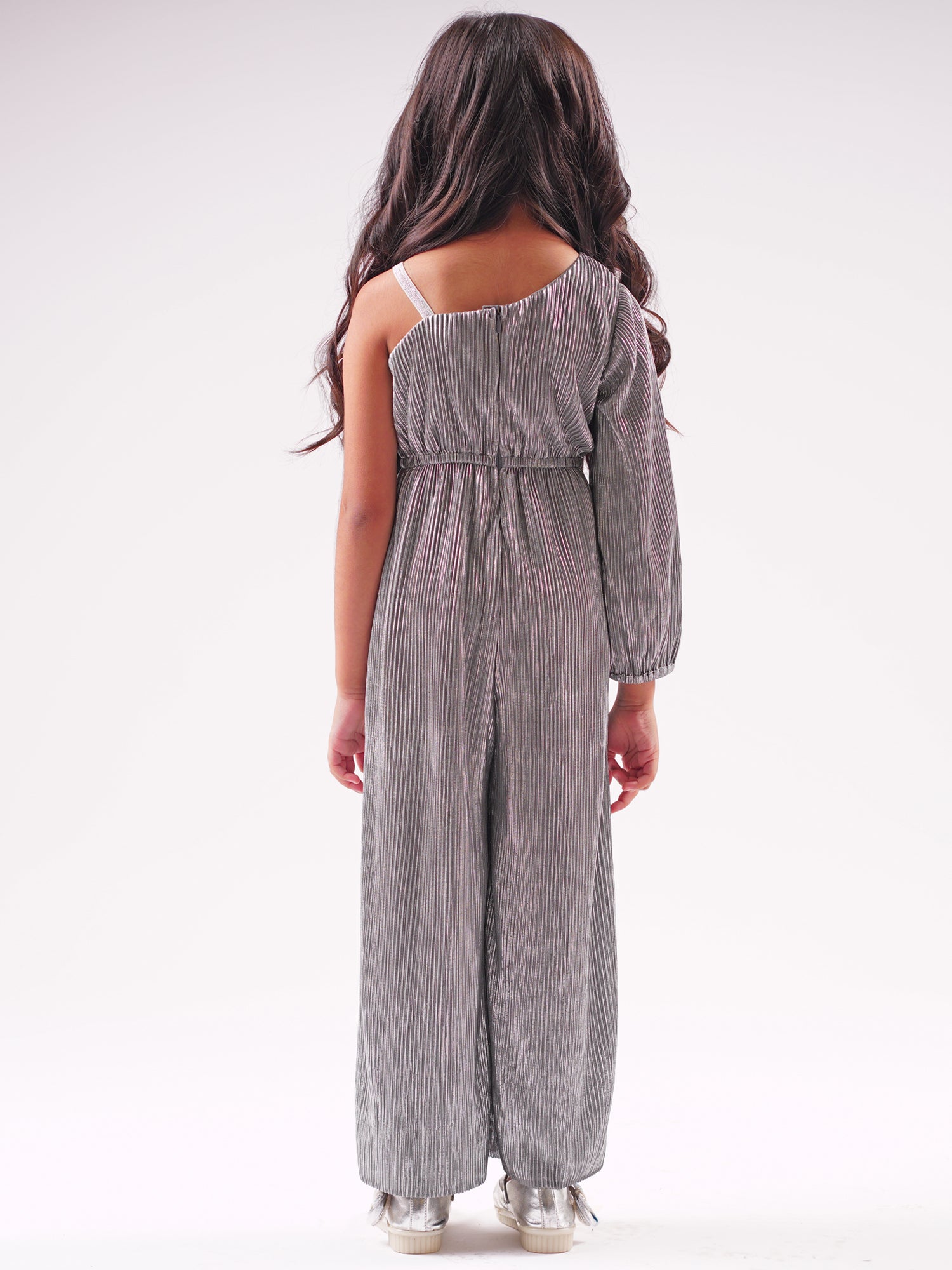 Barbie Silver shimmer Rockstar Jumper for Young Girls