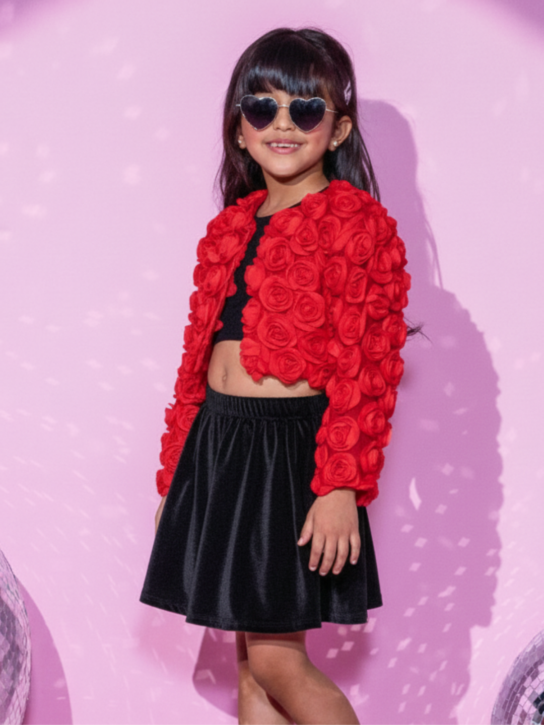 Razzle Dazzle Girls Red Jacket