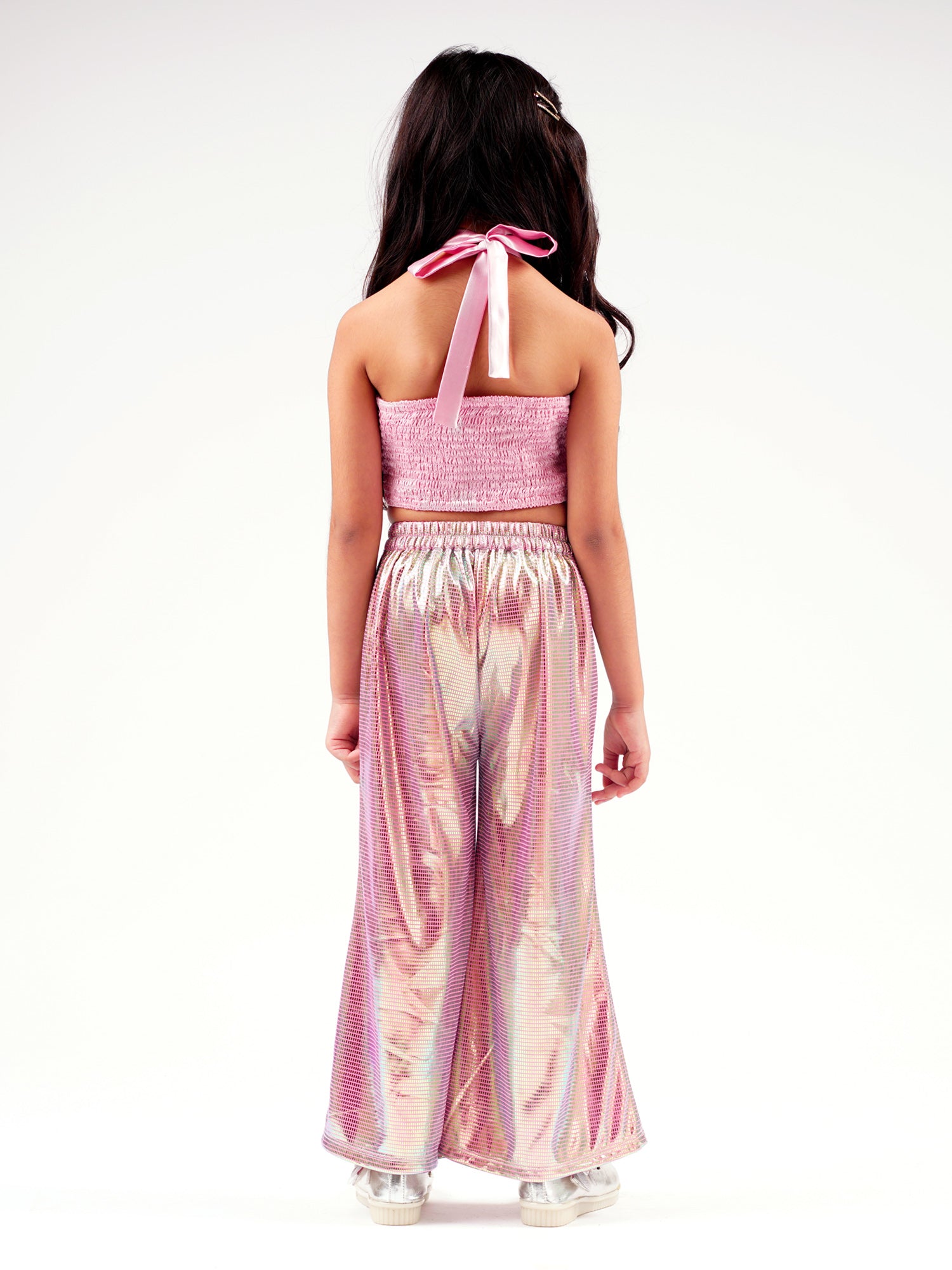 Pink Barbie Shimmer Ballerina Girls Co-ordinate set for Young Girls