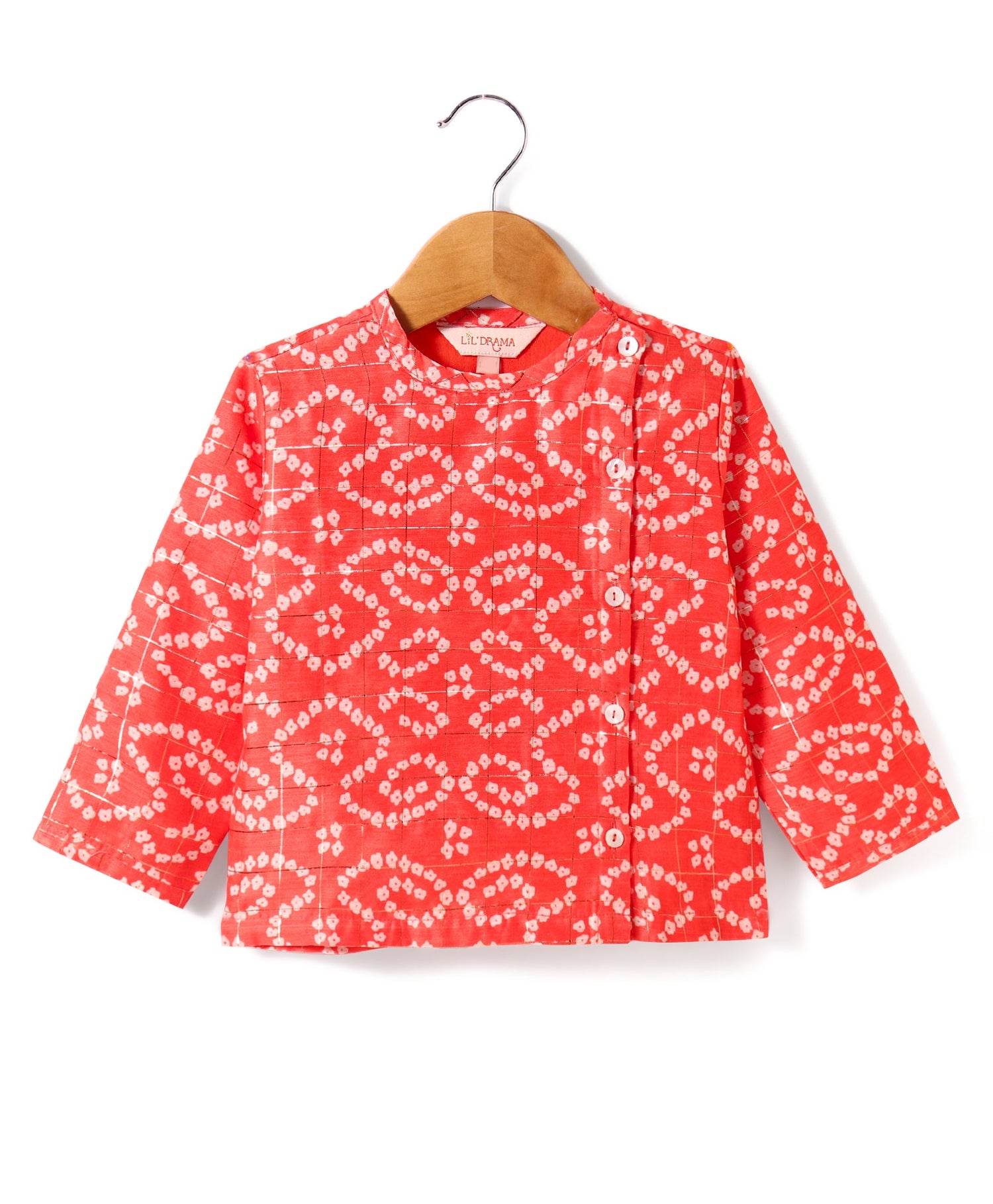 Boys printed kurta dhoti set