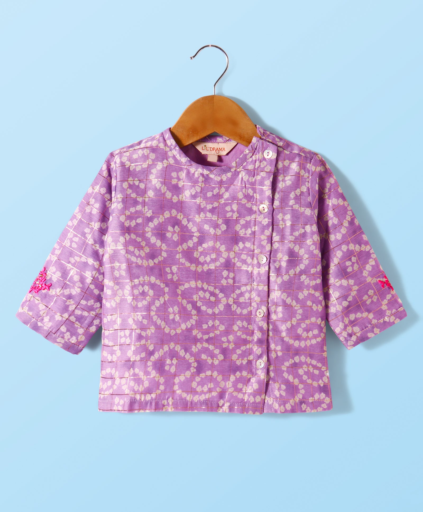 Boys printed kurta dhoti set