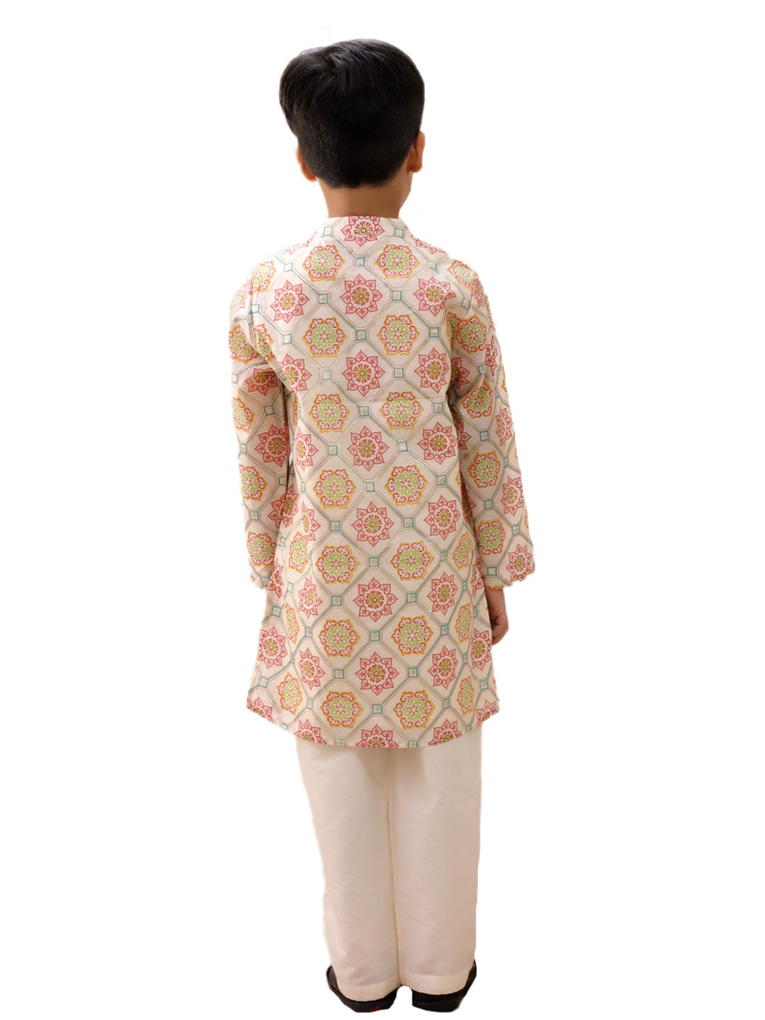 Mishti Off White Kurta Pyjama Set For Boys