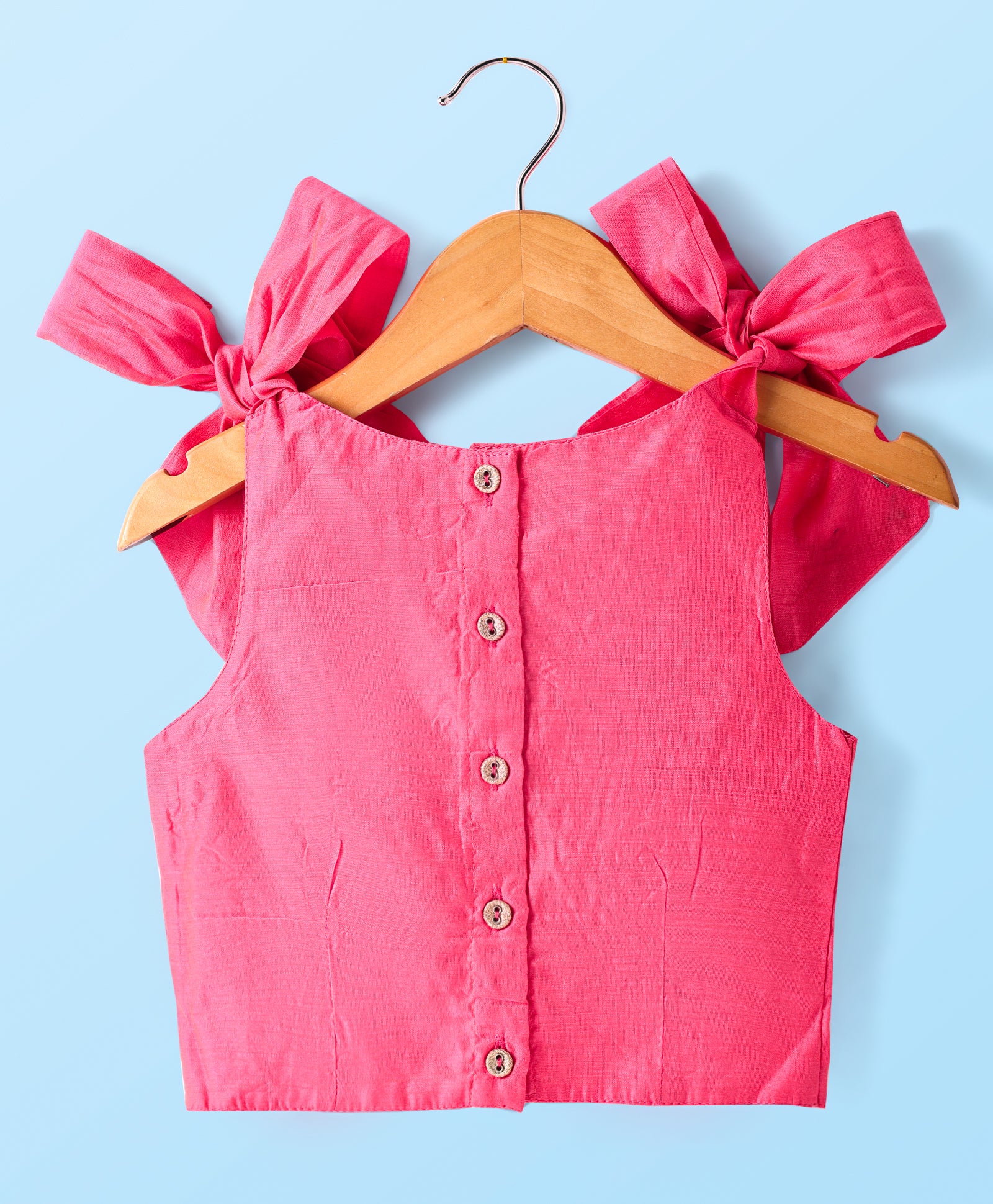 Girls ethnic Embroidered choli with layered mukesh print organza ghaghra set