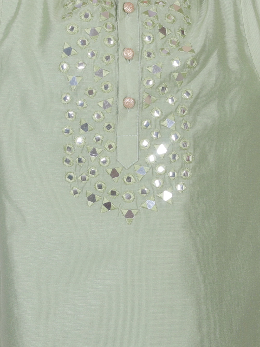 Zarqa Boys Green Kurta with Pant set