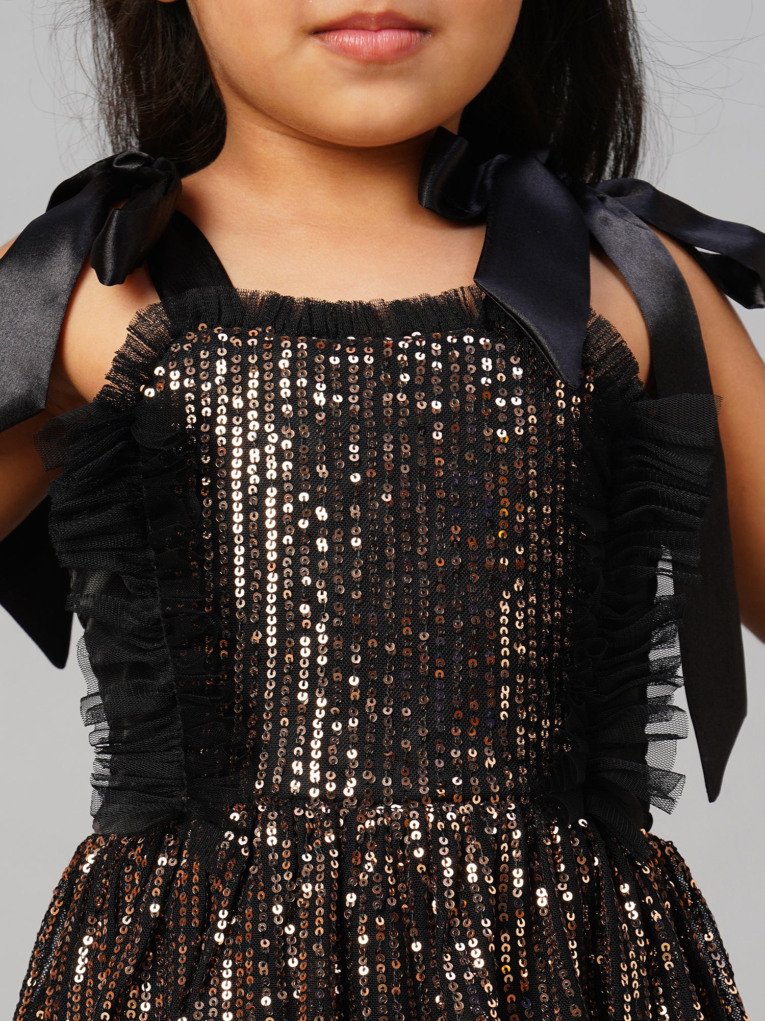 Razzle Dazzle Girls Party Sequins Dress