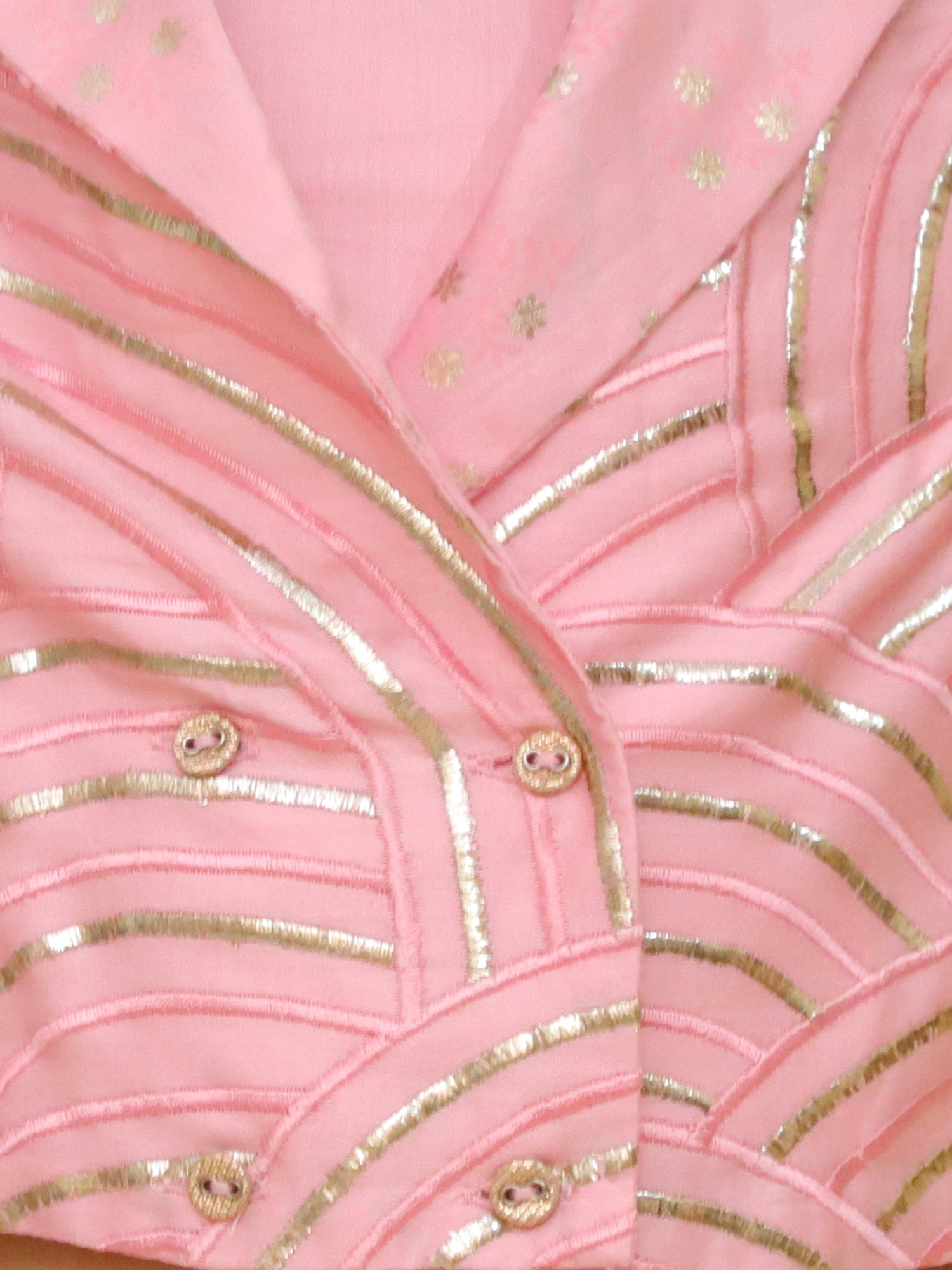 Bollywood Tadka Pink Stylish Jacket and Pant With Bustier Set For Girls